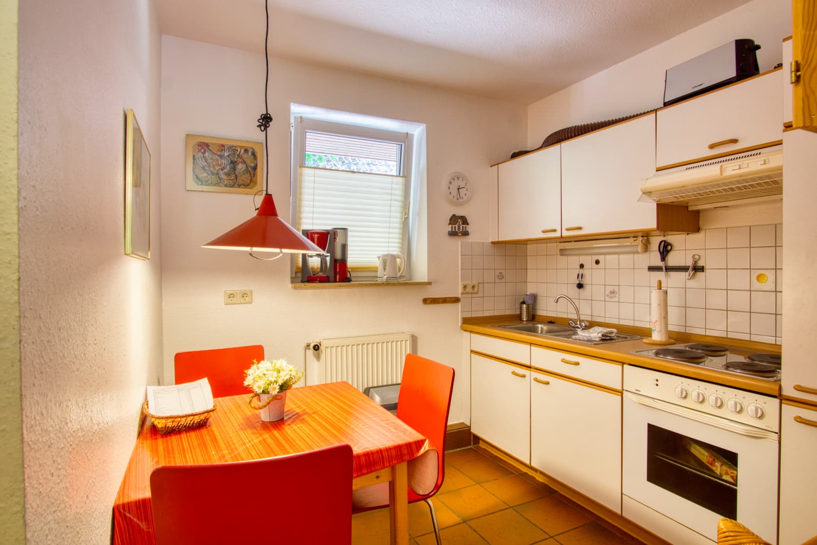 Küche Ferienwohnung Lindenhof Natururlaub Lüneburger Heide