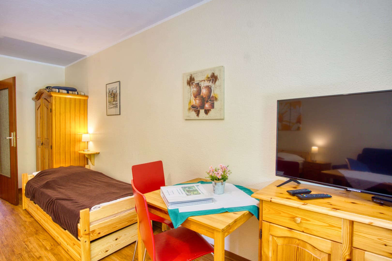 Fernseher Ferienwohnung Lindenhof Natururlaub Lüneburger Heide