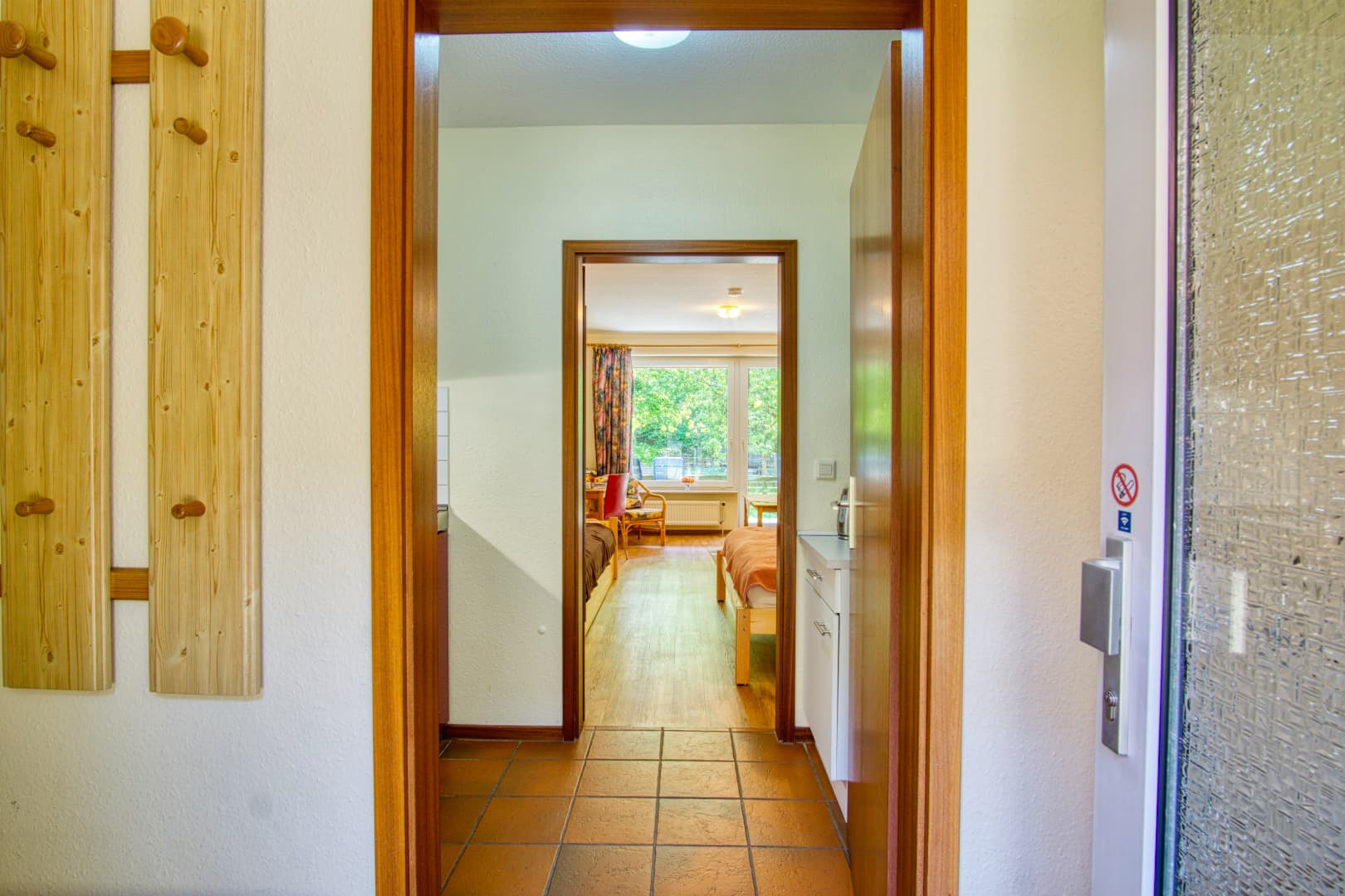 Flur Ferienwohnung Lindenhof Natururlaub Lüneburger Heide