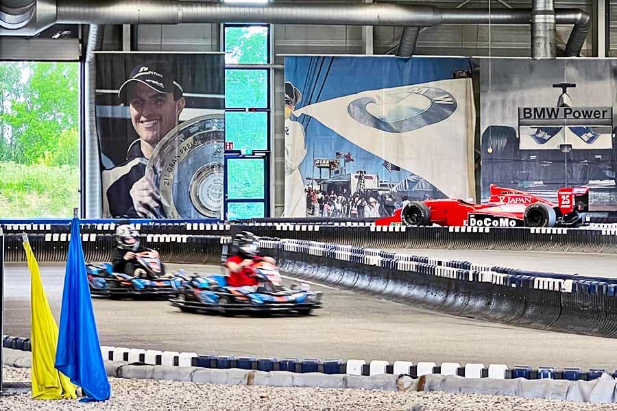Bispingen Ralf Schumacher Kart Bahn, geöffnet auch im Winter