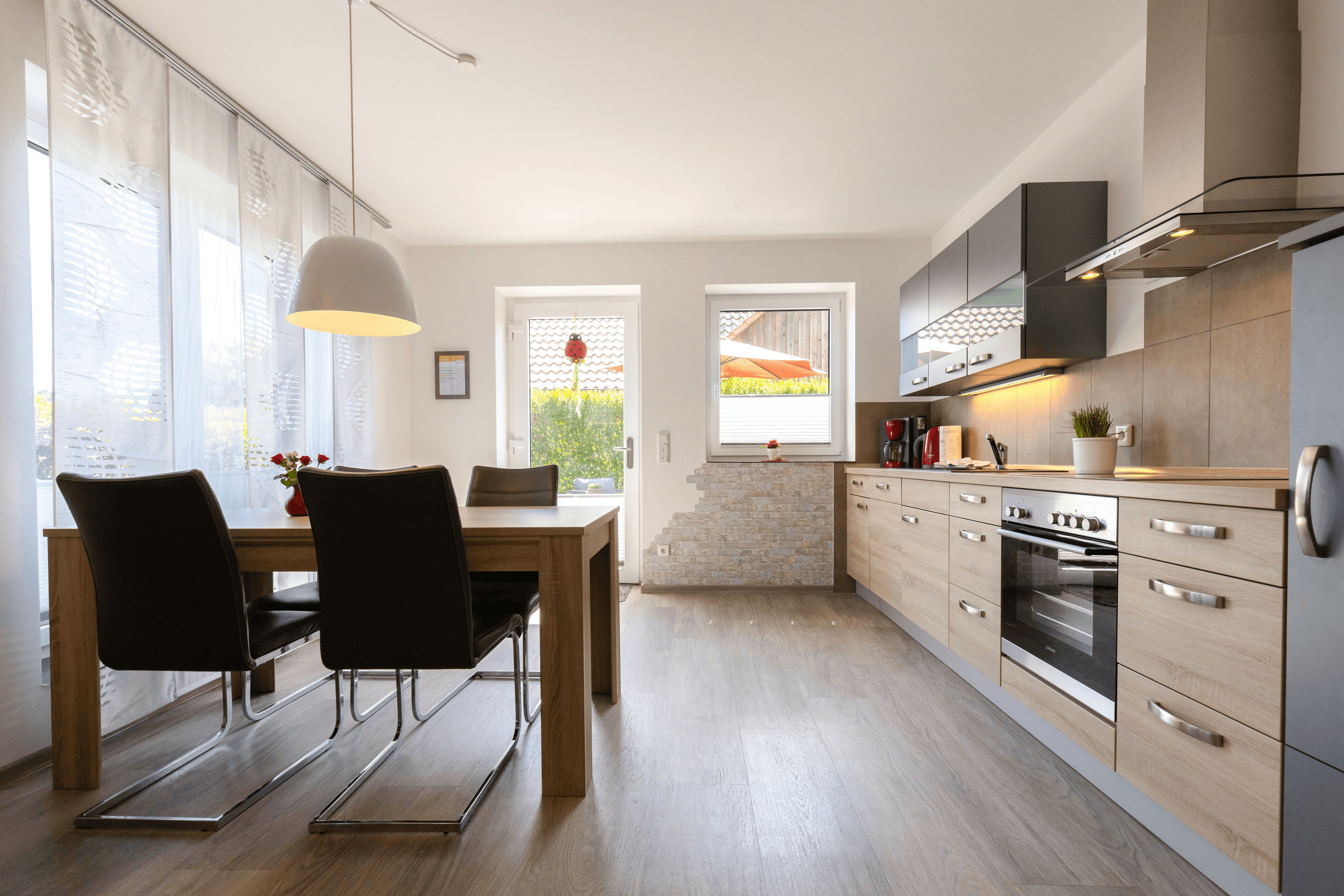 Küche in dem Ferienhaus Südheide in Hermannsburg