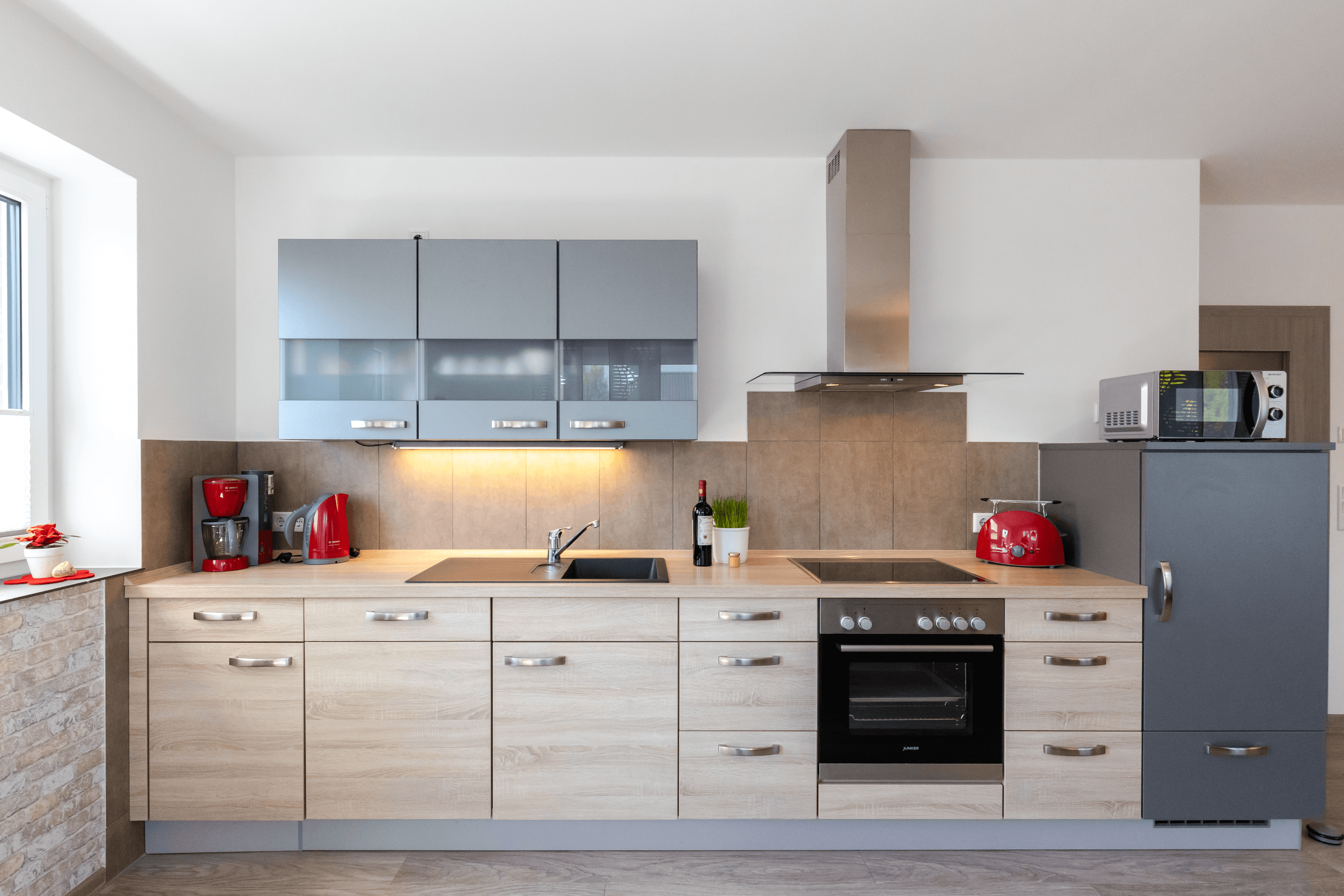 Küche in dem Ferienhaus Südheide in Hermannsburg