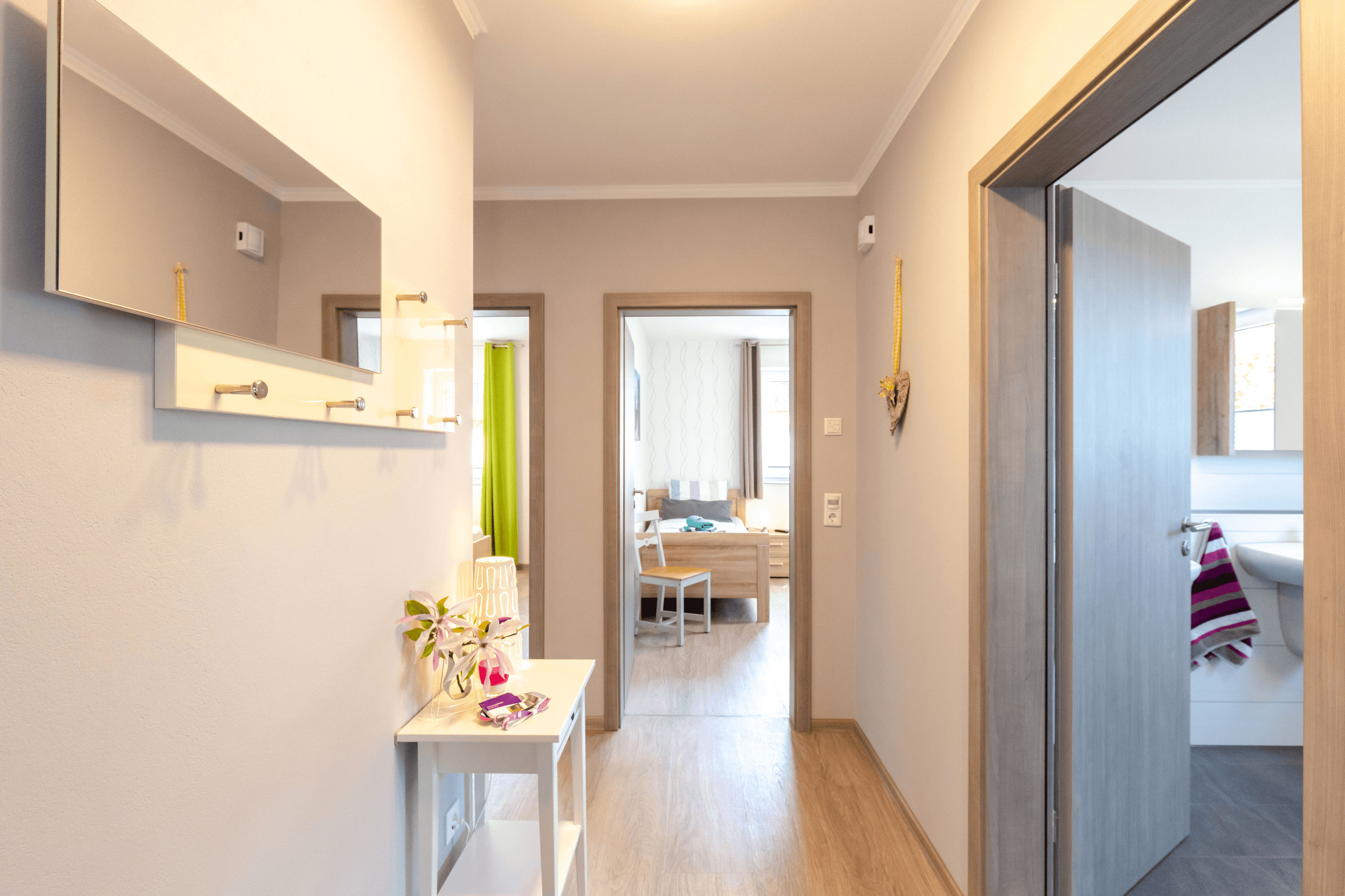 Eingangsbereich in dem Ferienhaus Südheide in Hermannsburg