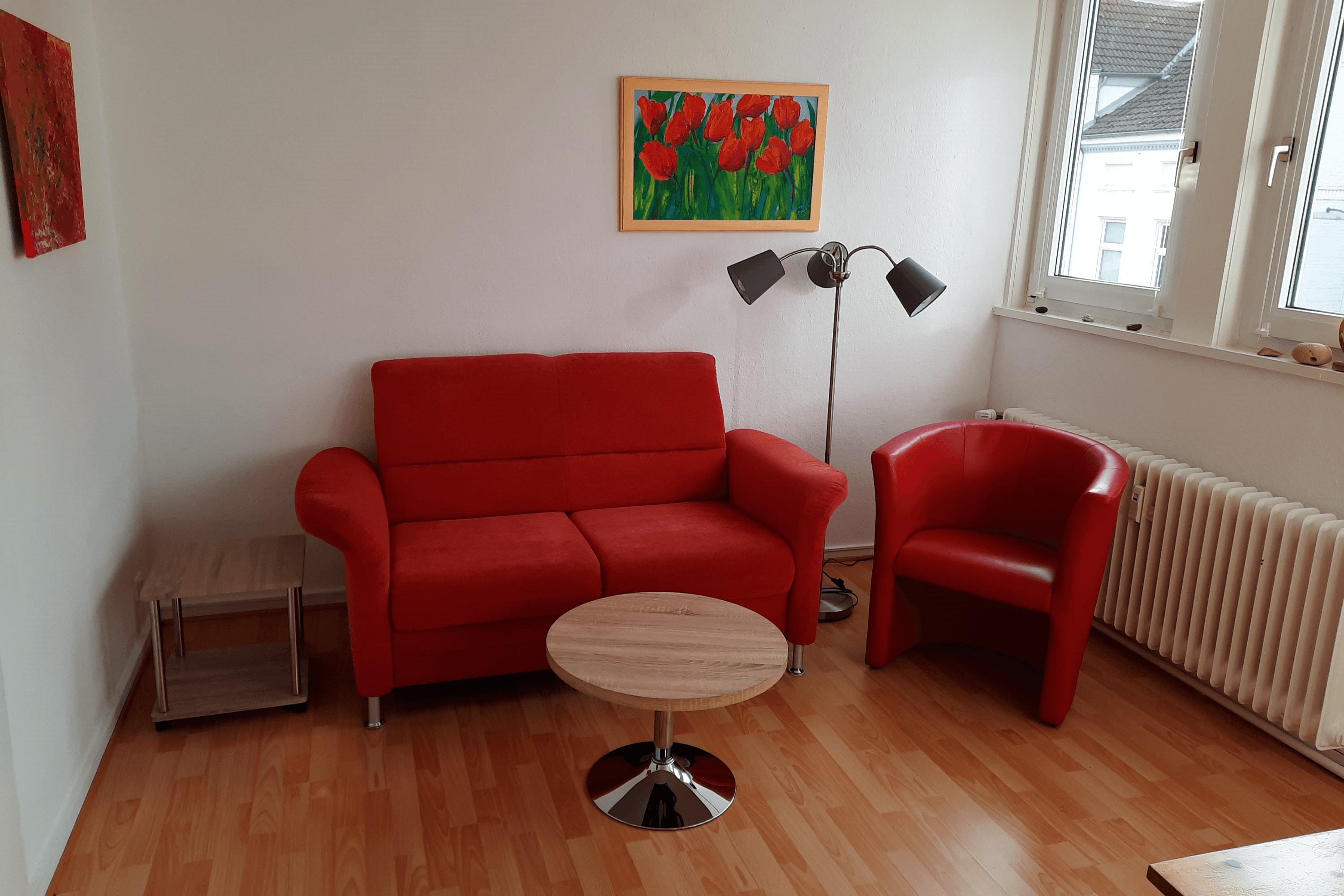 Aufenthaltsraum in der Ferienwohnung Rita Dreyer in Celle