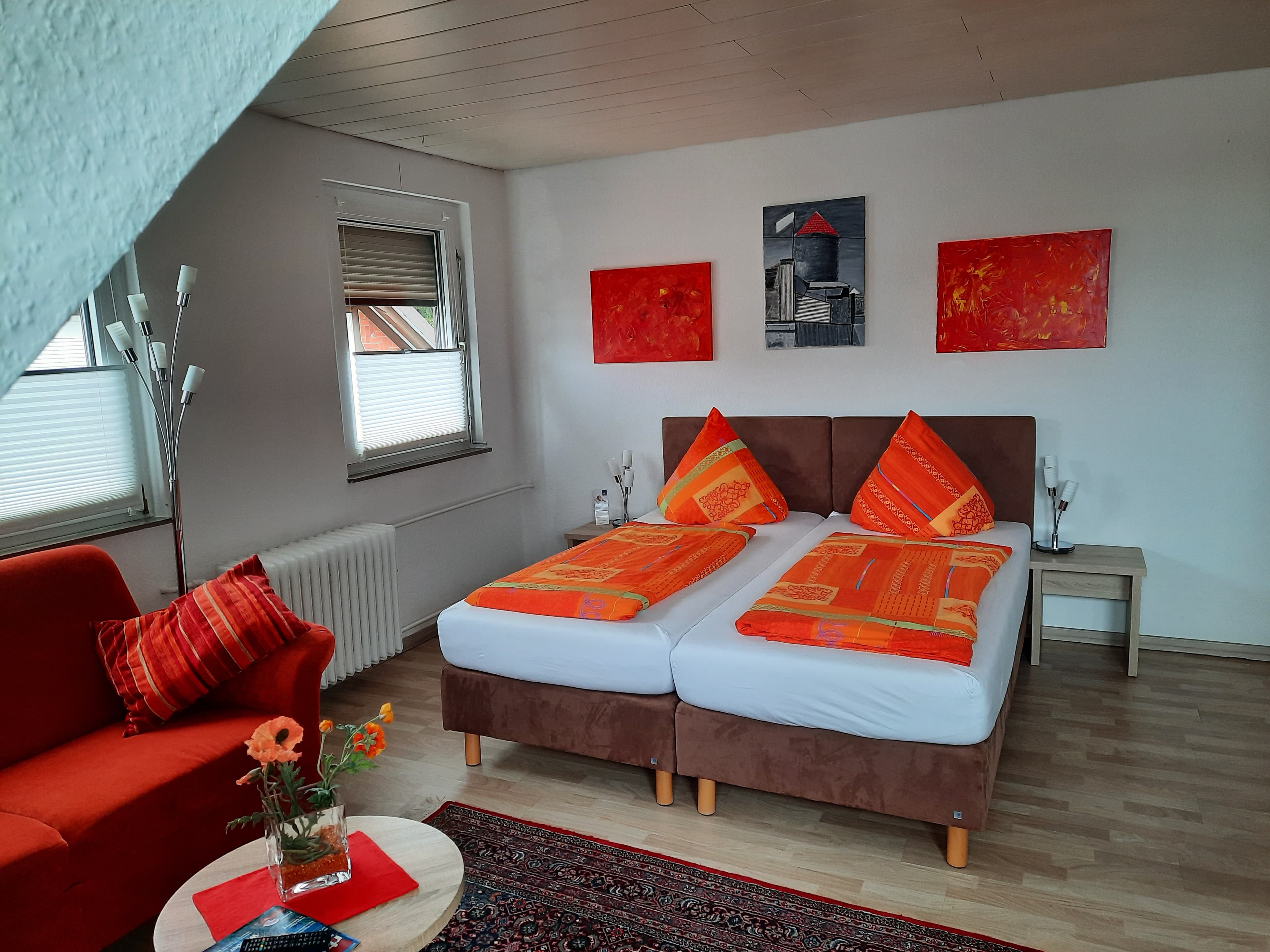Doppelzimmer in der Ferienwohnung Dreyer in Celle