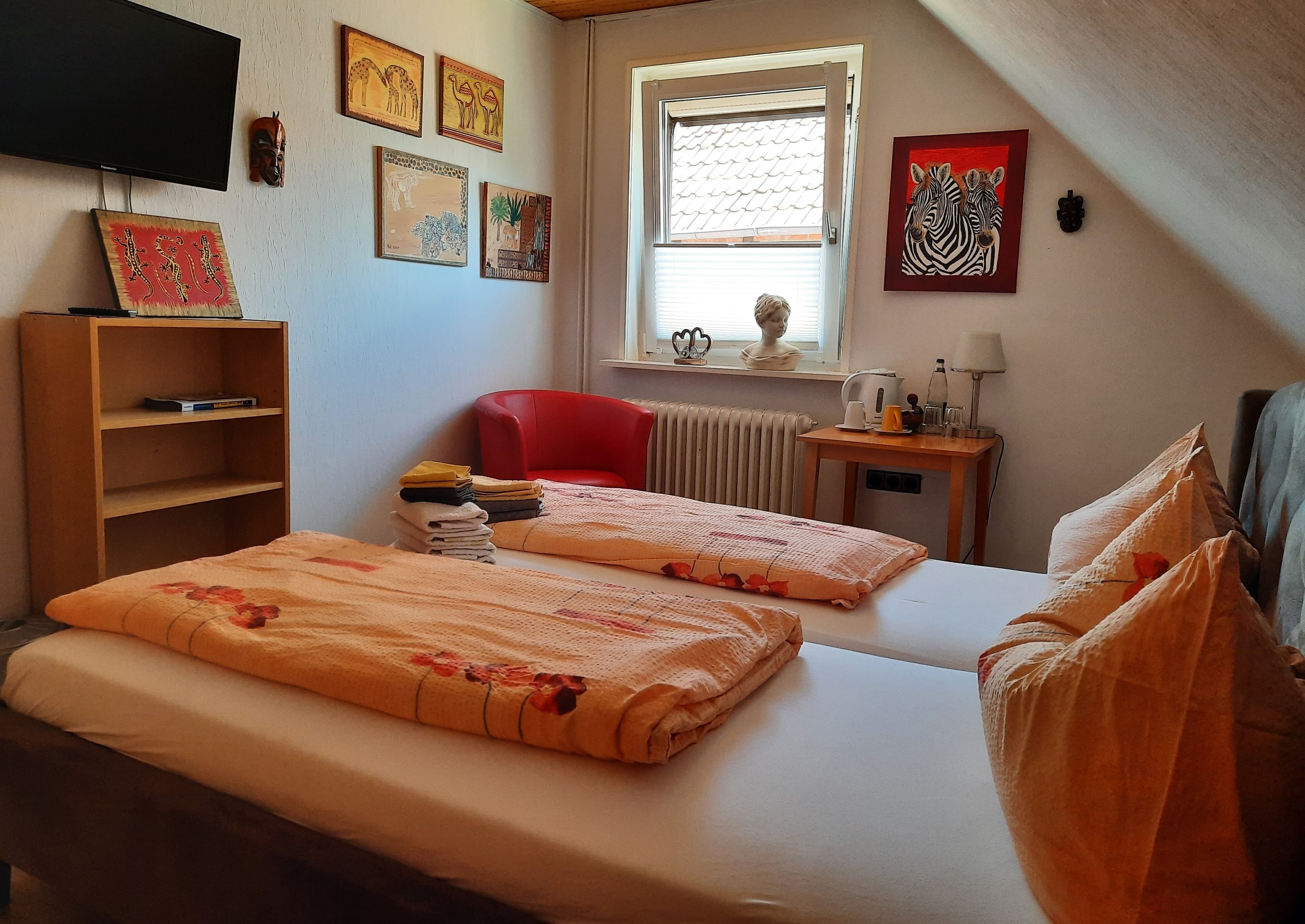 Doppelzimmer in der Ferienwohnung Dreyer in Celle