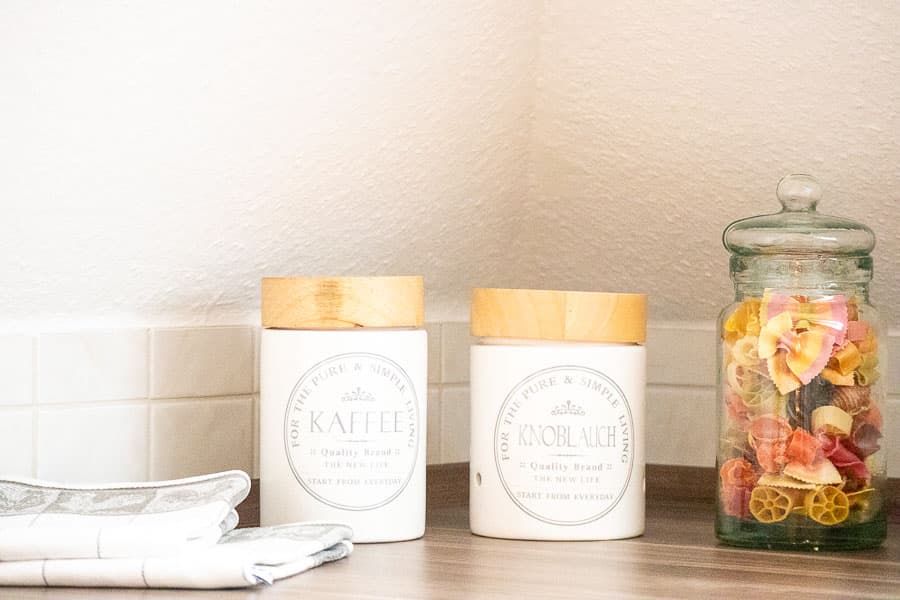 Küche in der Ferienwohnung Burmester in Undeloh