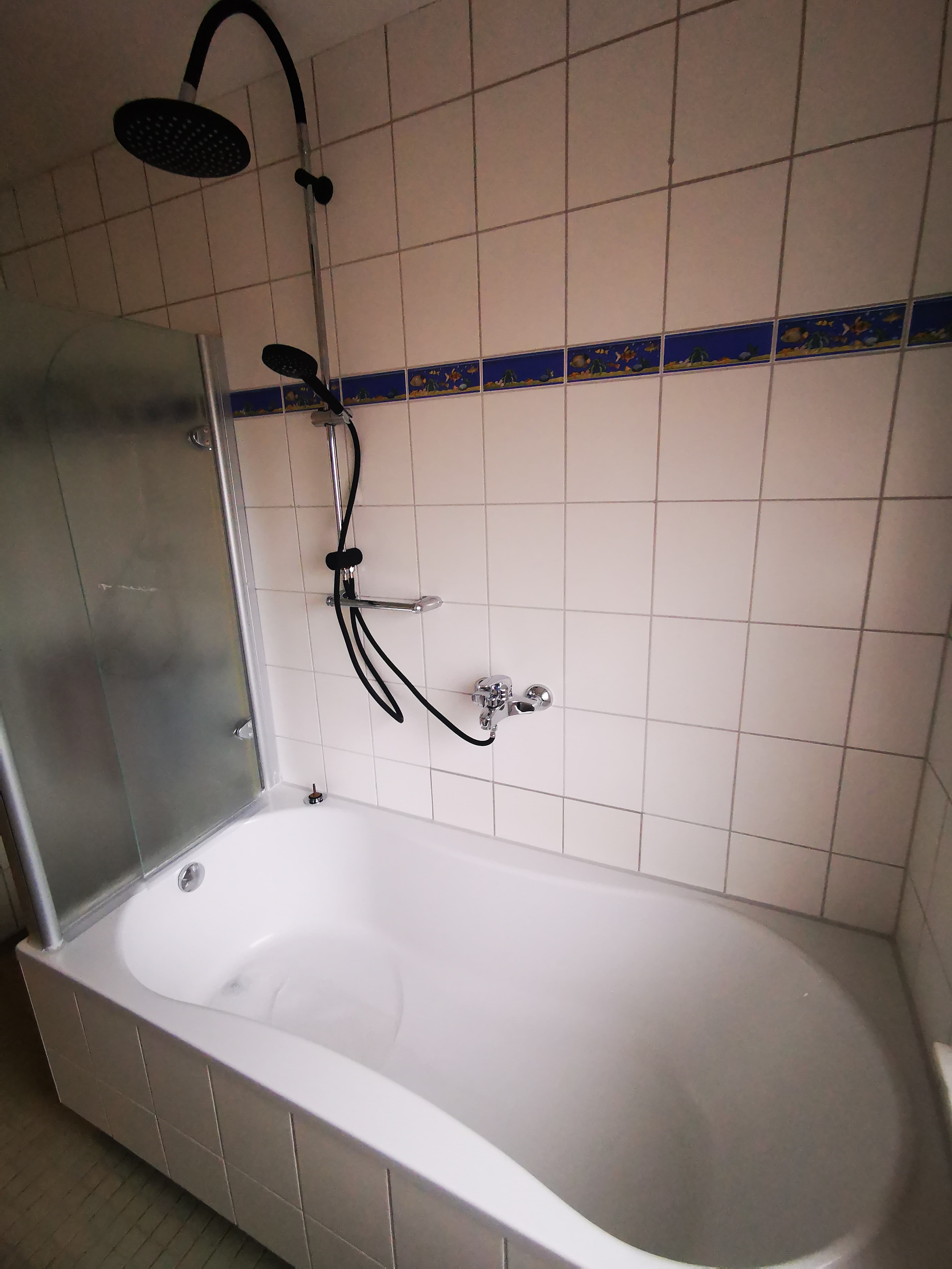 Linke Seite des Bads in dem Ferienhaus Klinger in Uelzen