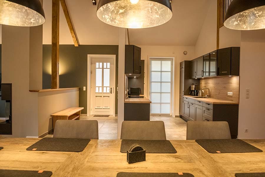 5 Sterne Ferienhaus Bockelmann Bispingen mit 4 Schlafzimmern in der Lüneburger Heide