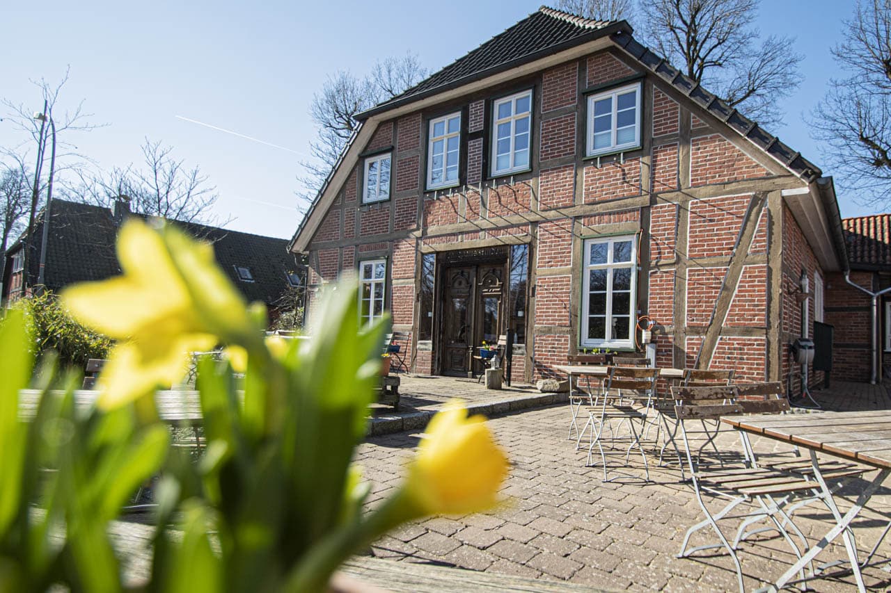 Terrasse des Landhaus Müden