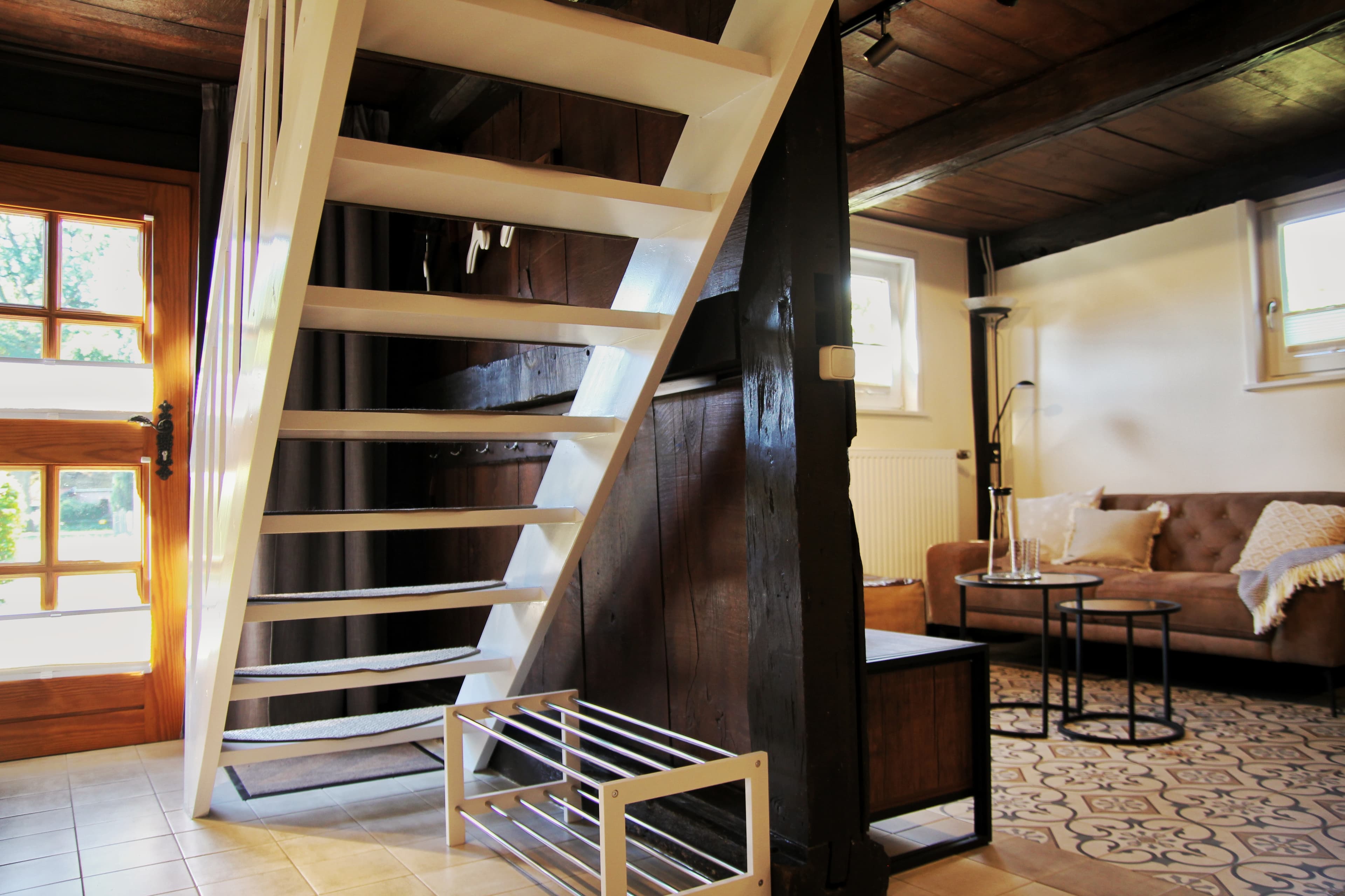 Eingangsflur in dem Ferienhaus Alter Speicher in Soltau