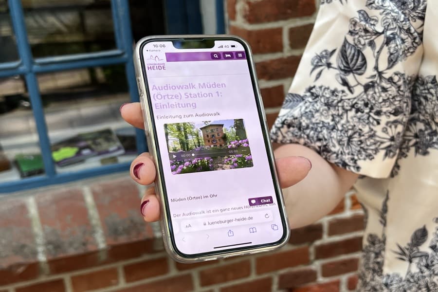 Audiowalk Müden (Örtze): Mit dem Smartphone den heideort entdecken