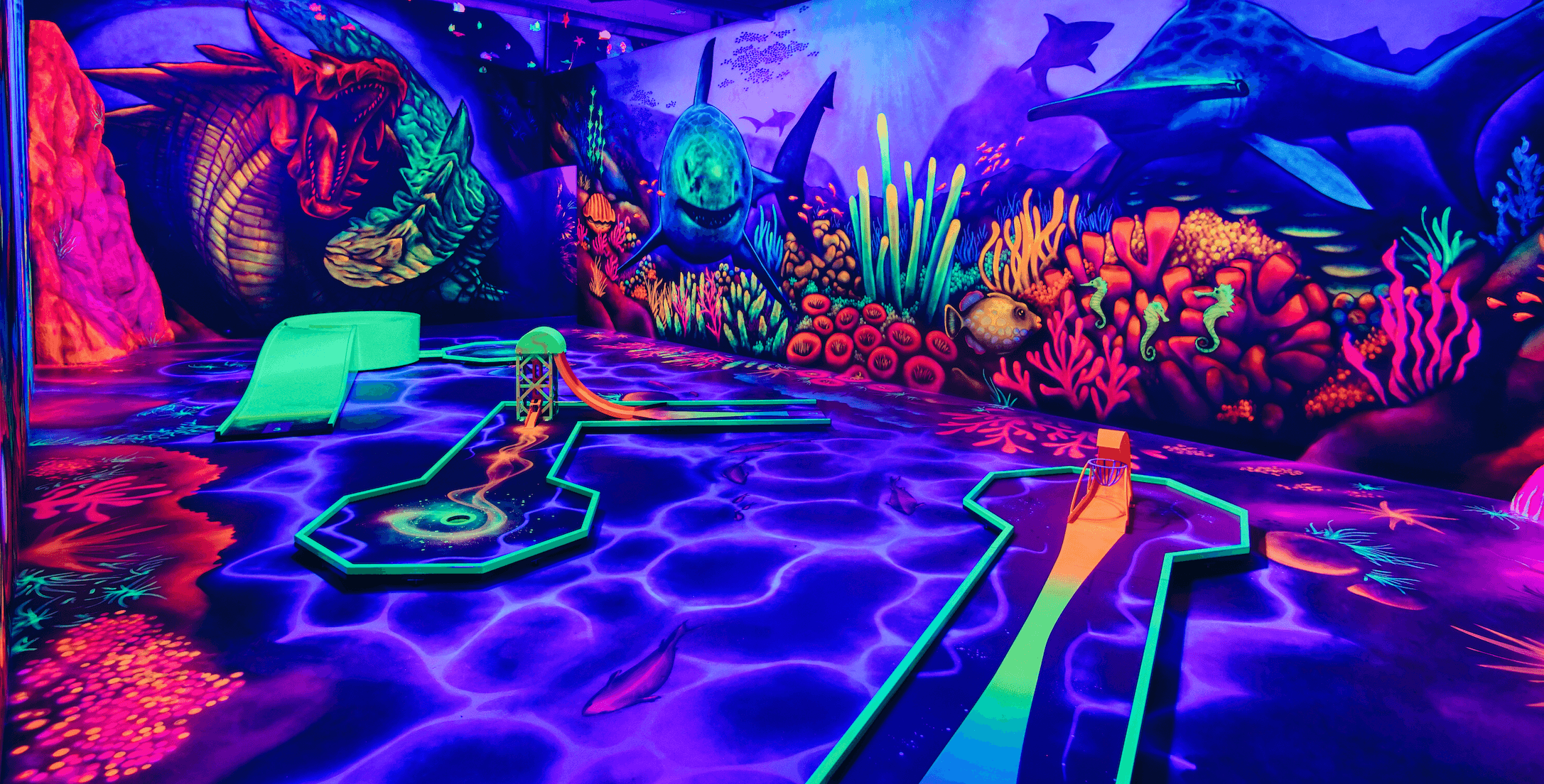 3D Schwarzlicht Minigolf jetzt auch in Bispingen