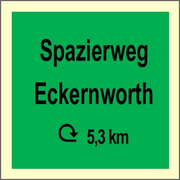Logo des Spazierweg im Waldgebiet Eckernworth in Walsrode