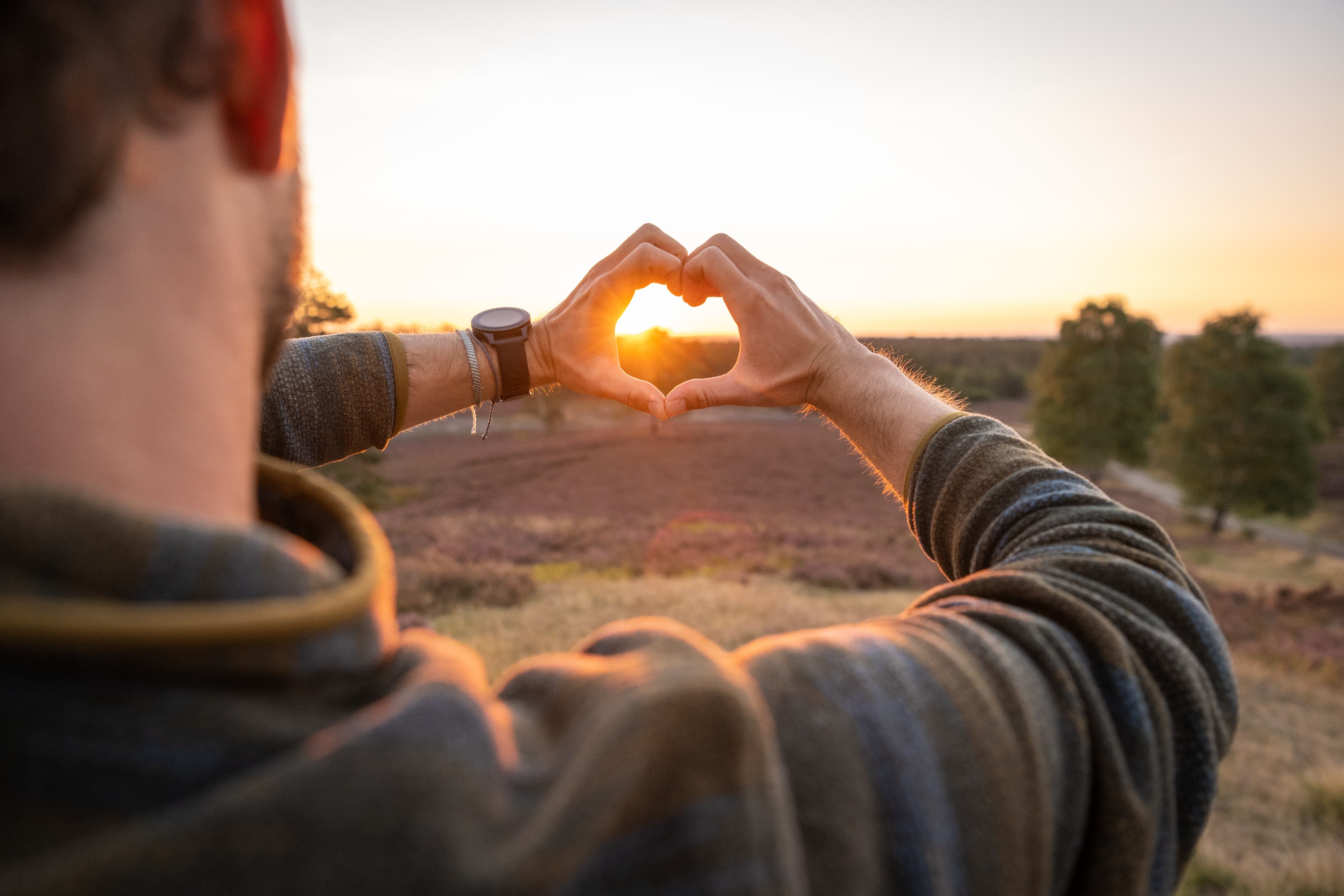 Herz für die Lüneburger Heide