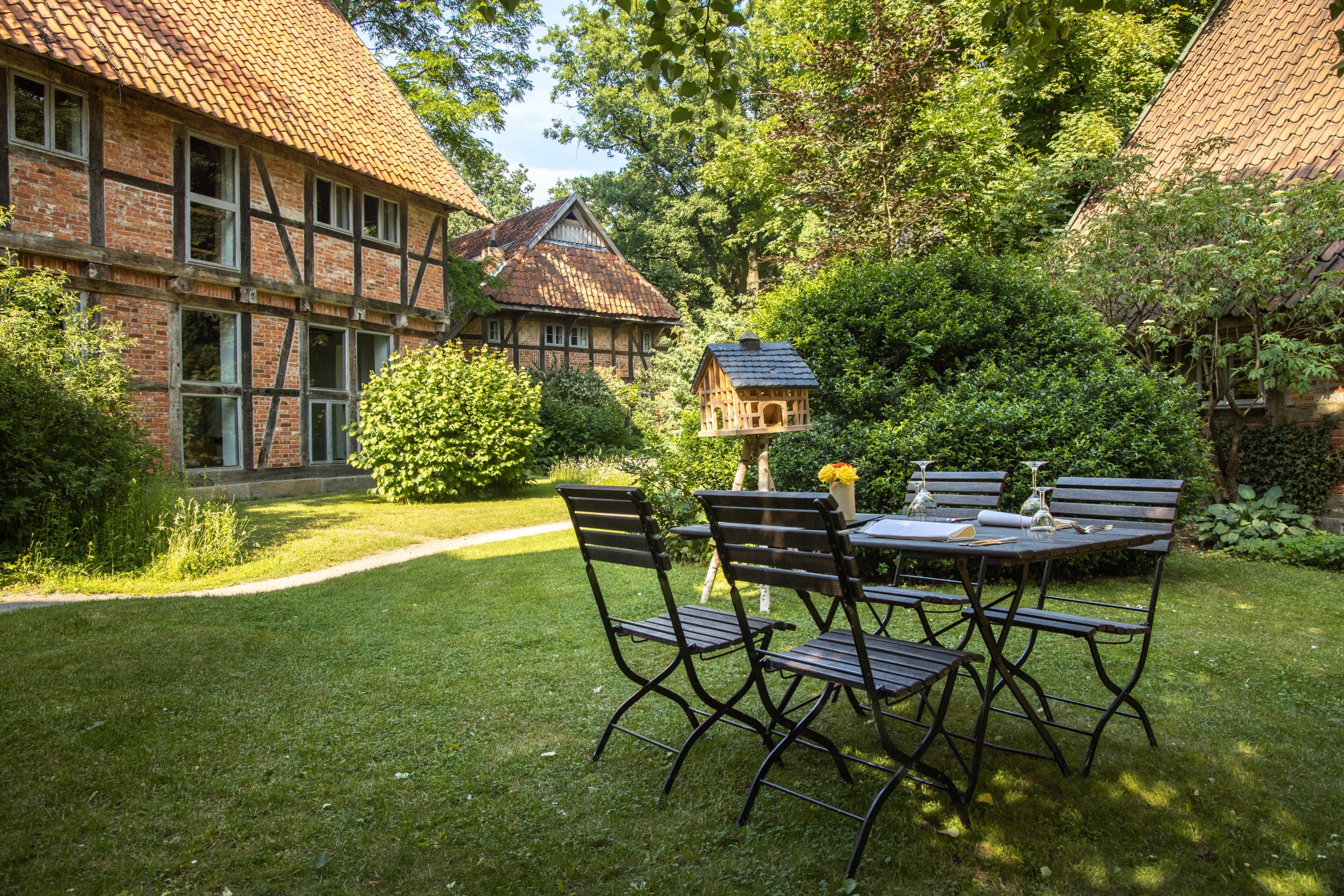 NATUROTEL WildLand Natural Resort Restaurant Garten