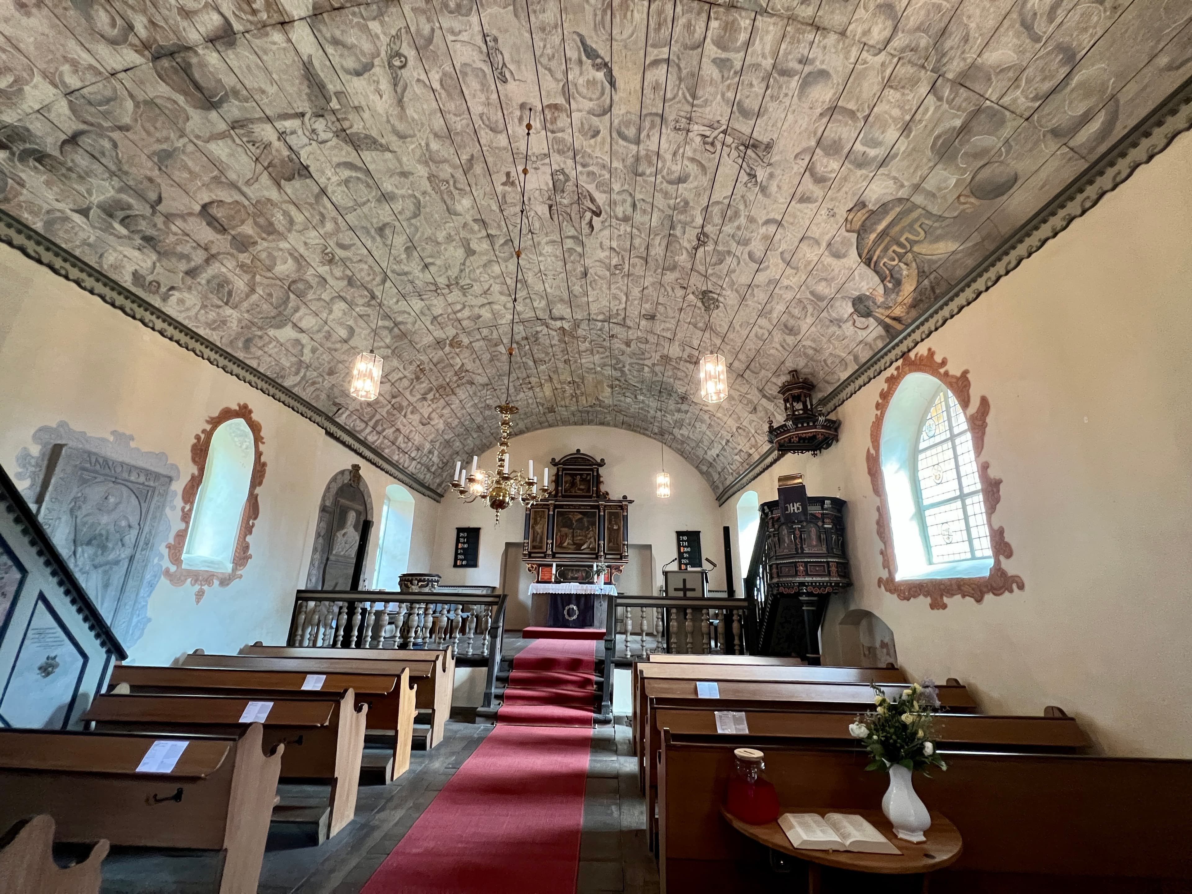 Kirche Langlingen Deckengemaelde