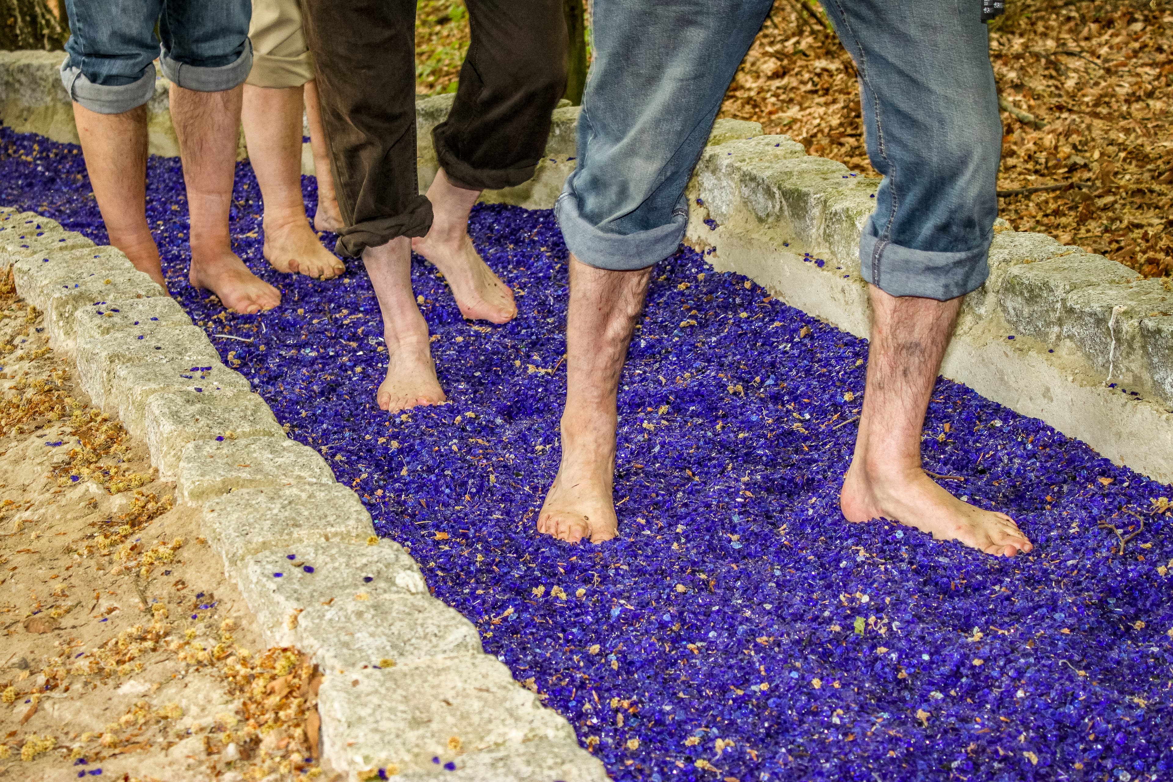 Der Barfusspark ist eine große Attraktion in Egestorf in der Lüneburger Heide