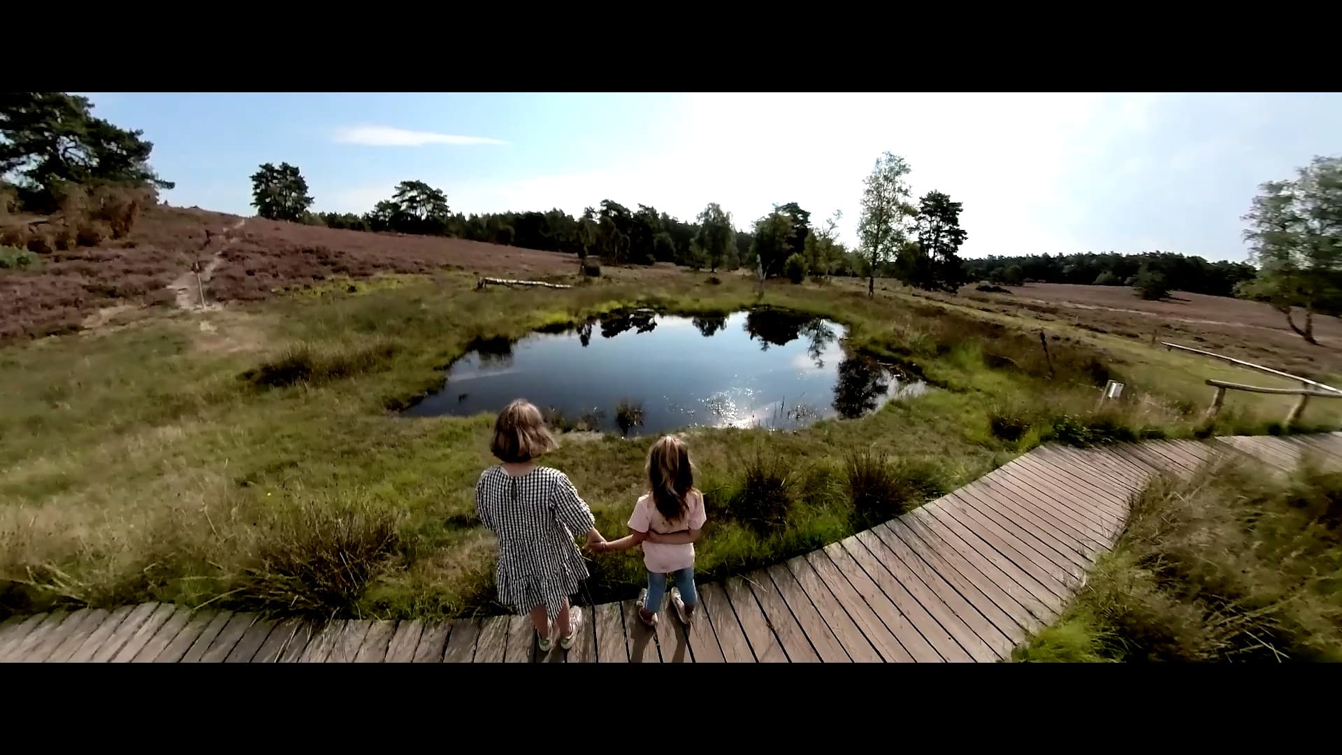 Büsenbachtal, Wasser, Heide, Kinder