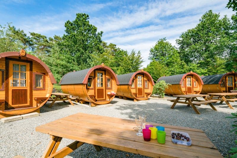 eine besondere übernachtung in den schlaffässern auf dem campingplatz in soltau