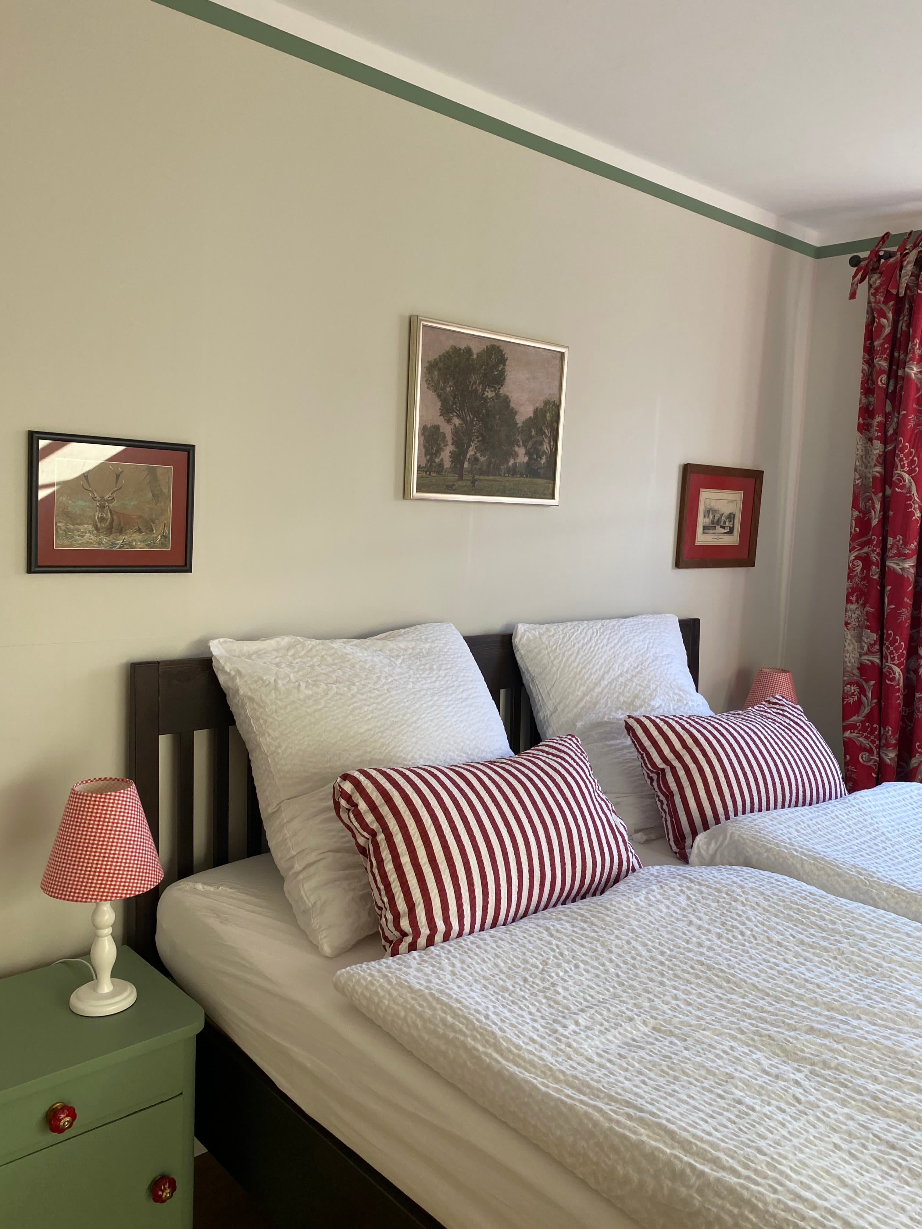 Schlafzimmer 1 Bett Ferienhaus Bothmer Schwarmstedt