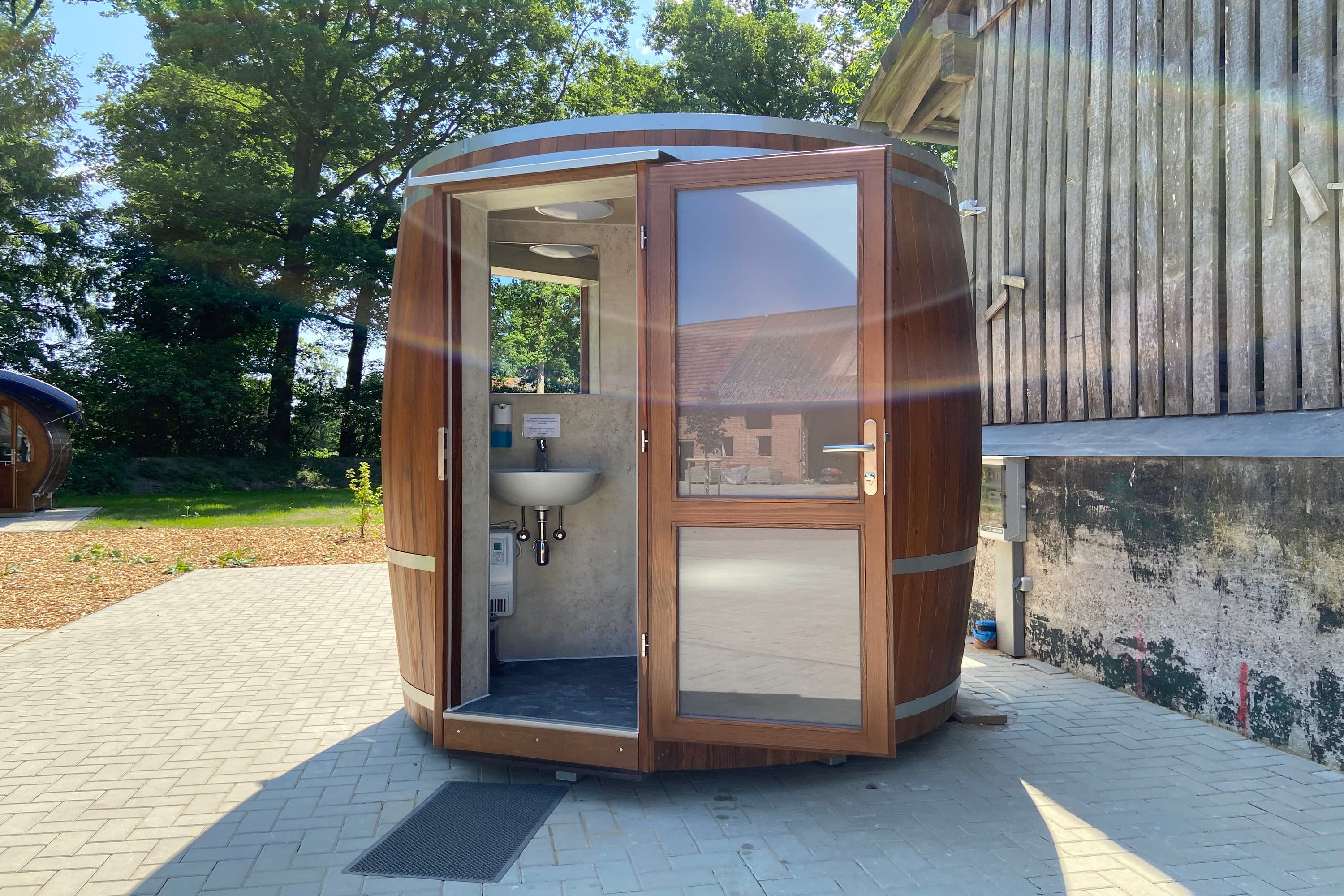 Sanitärfass bei Meyerhöms in Hermannsburg