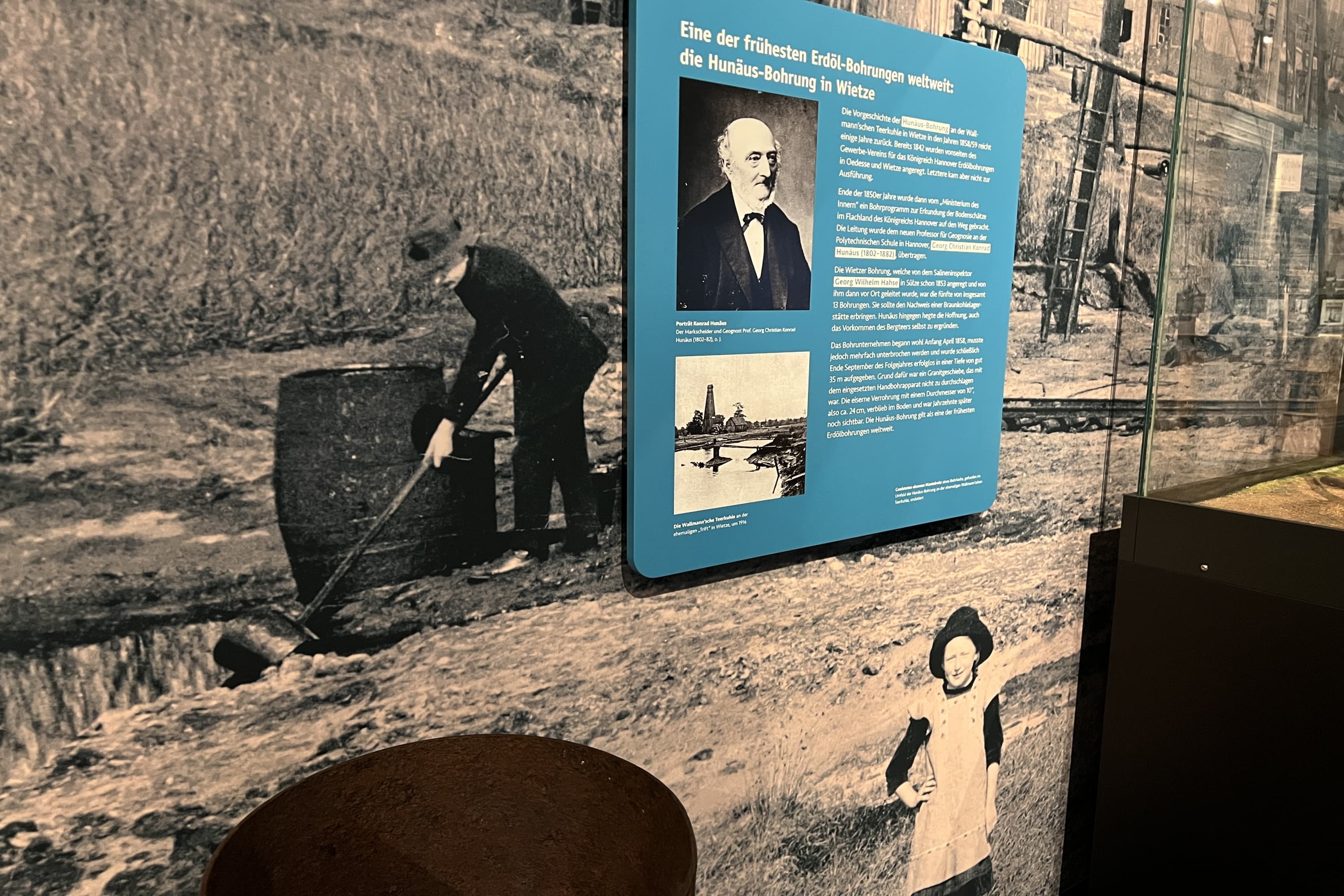 Deutsches Erdölmuseum Wietze Innenausstellung