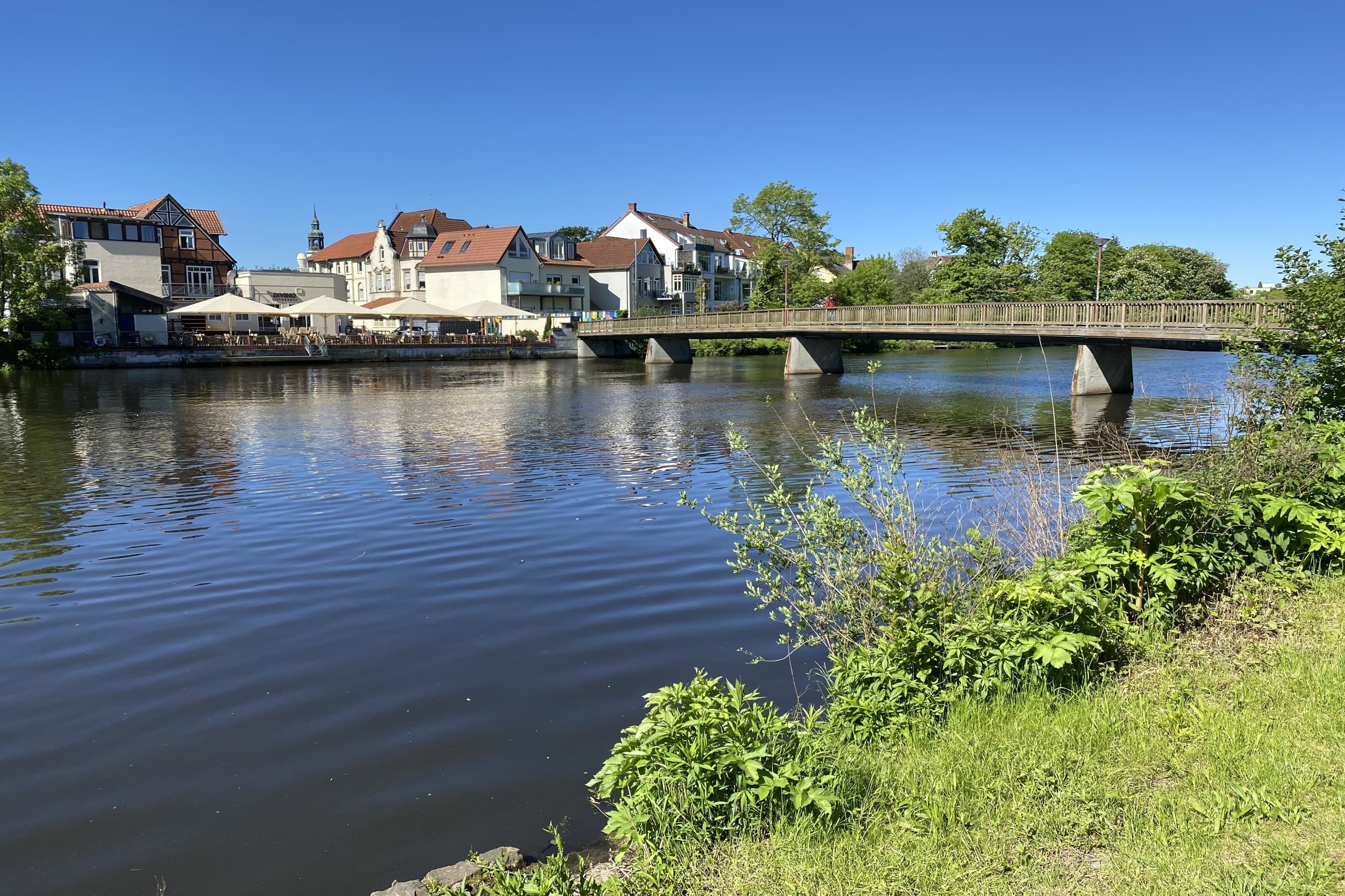 Pfennigbrücke in CellePfennig Bridge in CellePfennig-broen i CellePfennigbrug in Celle