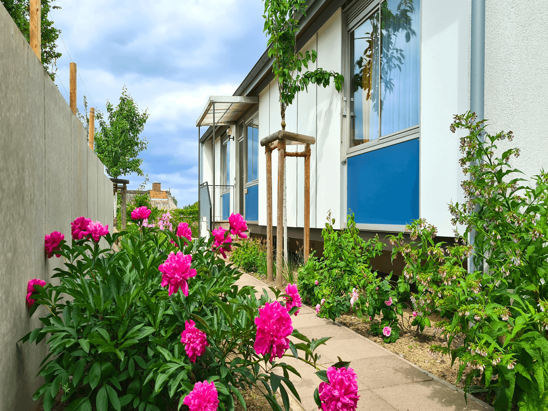 nostalgie pur im quelle fertighaus im museum kiekebergpure nostalgia in the quelle prefabricated house at museum kiekebergren nostalgi i det præfabrikerede quelle-hus på museum kiekebergpure nostalgie in het quelle prefab huis in museum kiekeberg