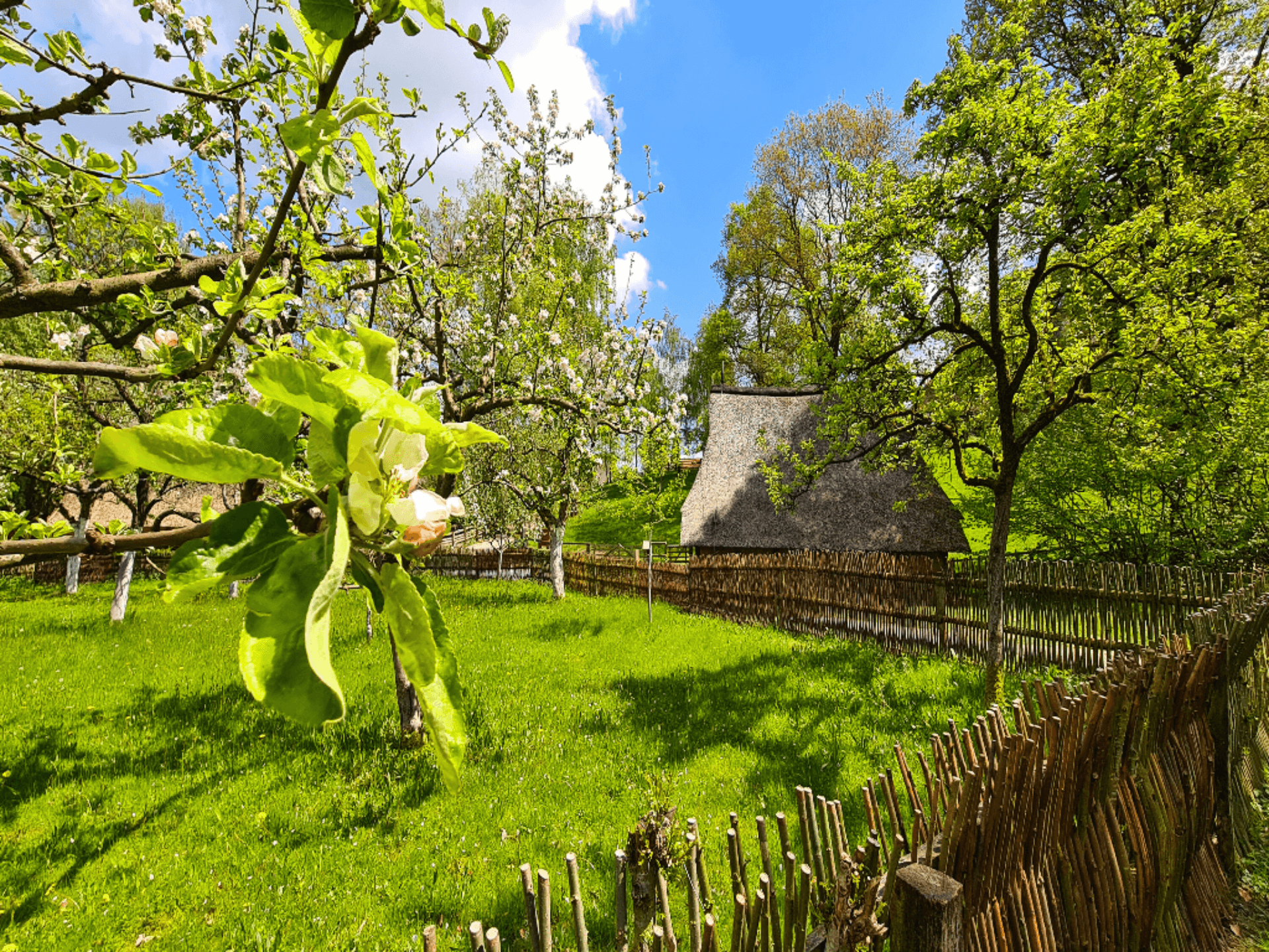 wunderbar erhaltene gebäude im museum kiekeberg am rand von hamburgwonderfully preserved buildings at museum kiekeberg on the edge of hamburgvidunderligt bevarede bygninger på museum kiekeberg i udkanten af hamburgprachtig bewaard gebleven gebouwen in museum kiekeberg aan de rand van hamburg