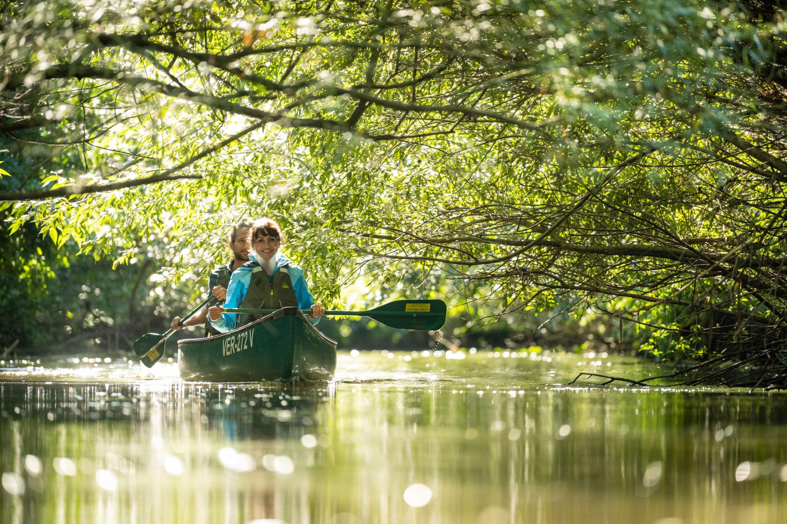 Kanufahren auf der Örtze Hermannsburg Südheide