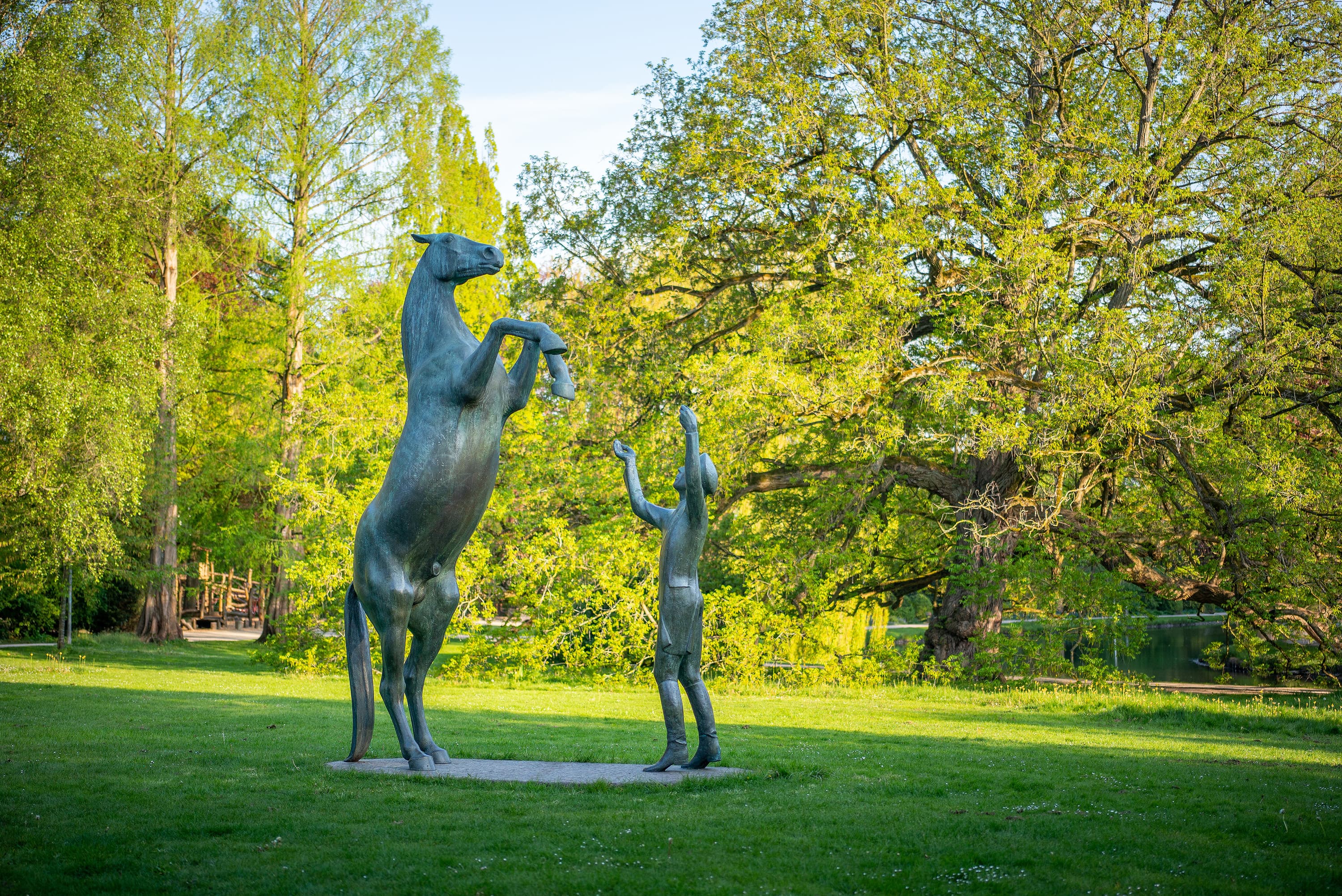 Celle Frühling Schlosspark