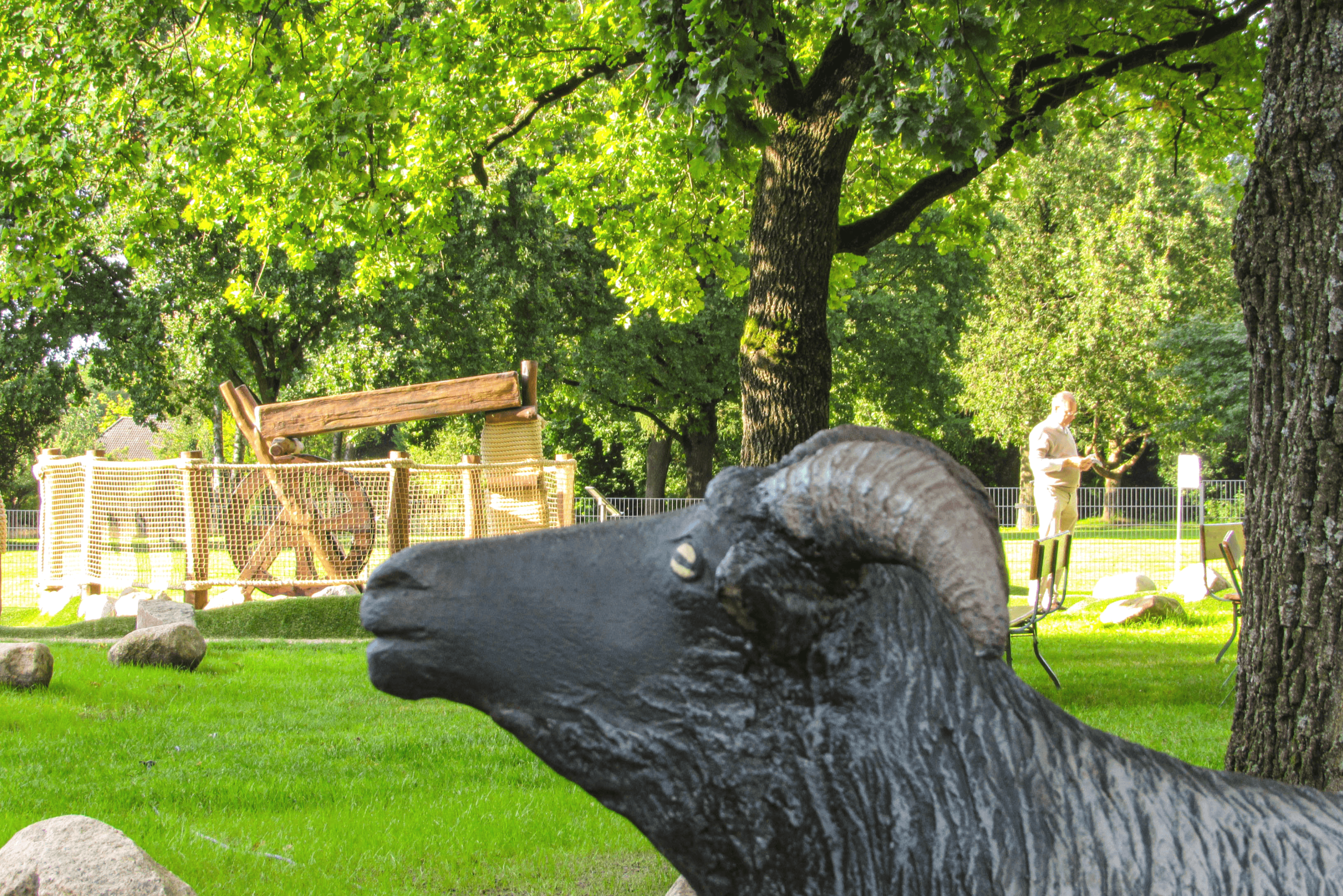 Minigolf mit Kindern in der Lüneburger Heide