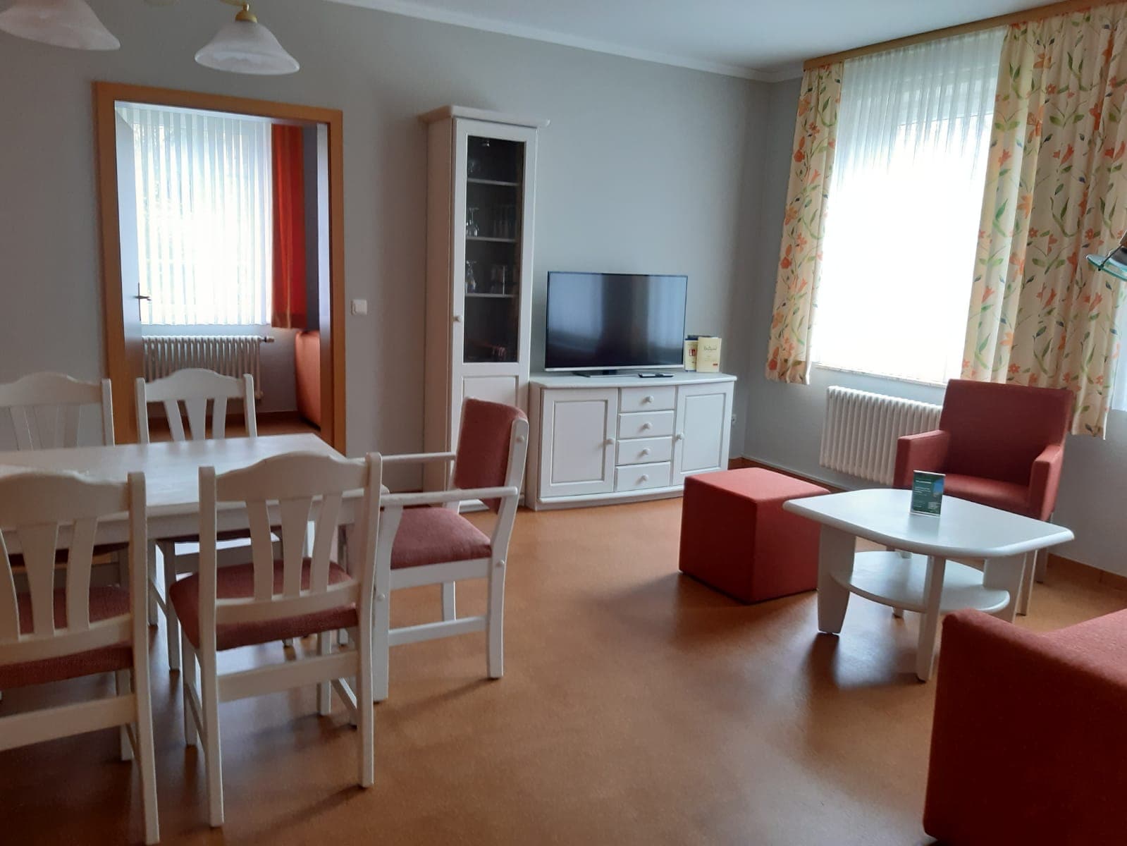 Wohnzimmer Ferienwohnung 2 Hof Wiesengrund Hermannsburg