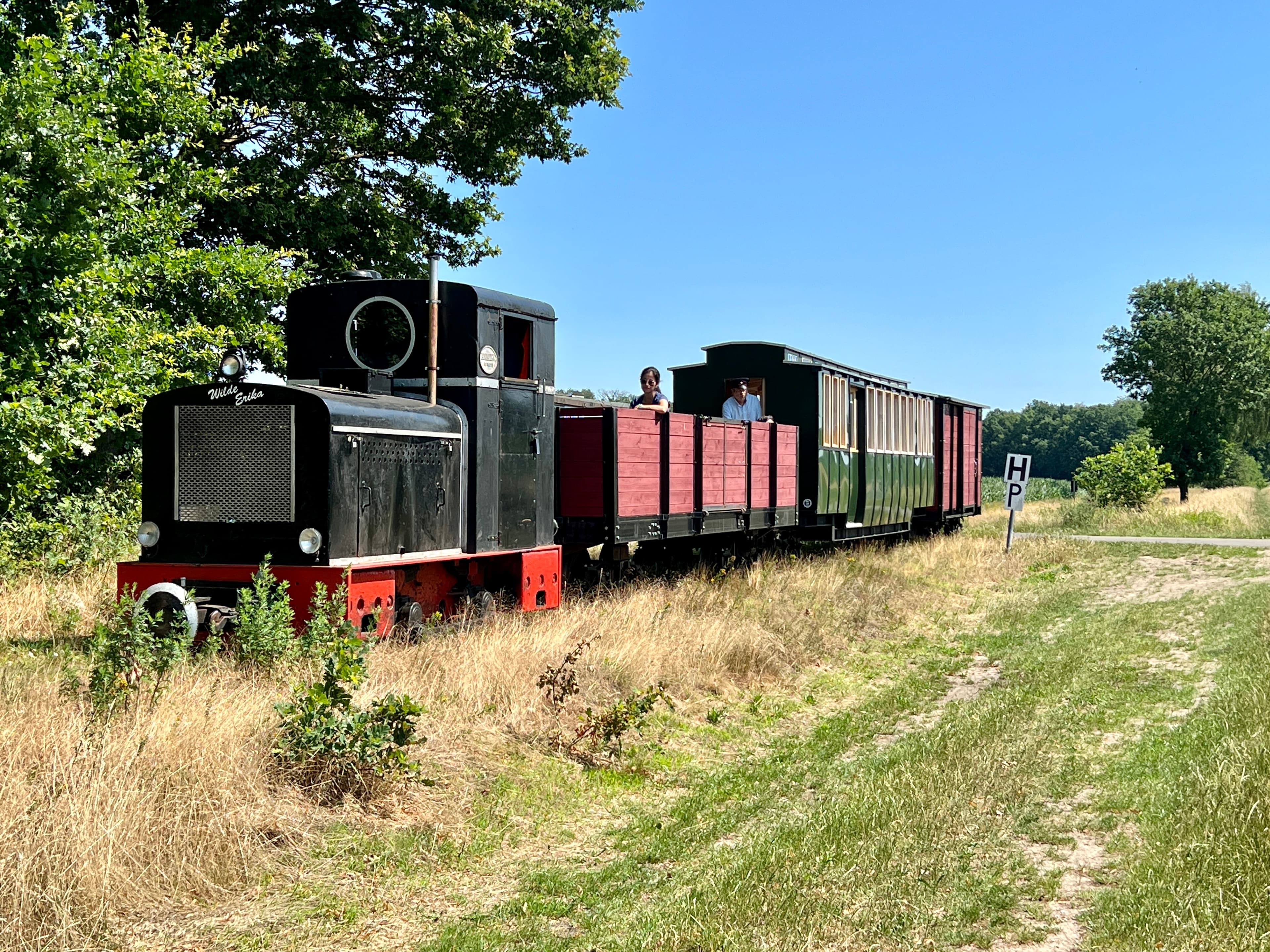 Schmalspurbahn in der Lüneburger Heide