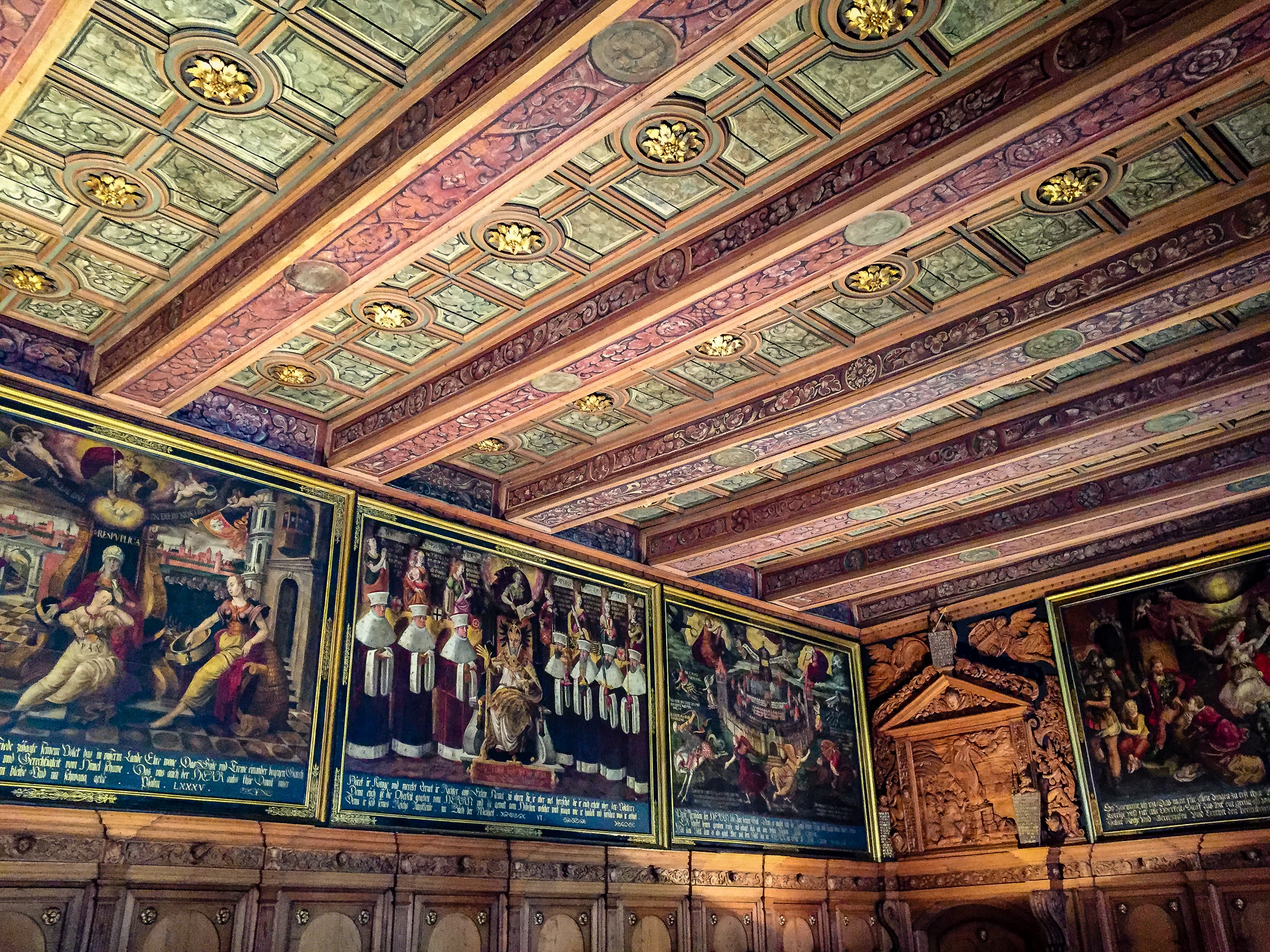 Sichtbarer Reichtum in Rathaus Lüneburg