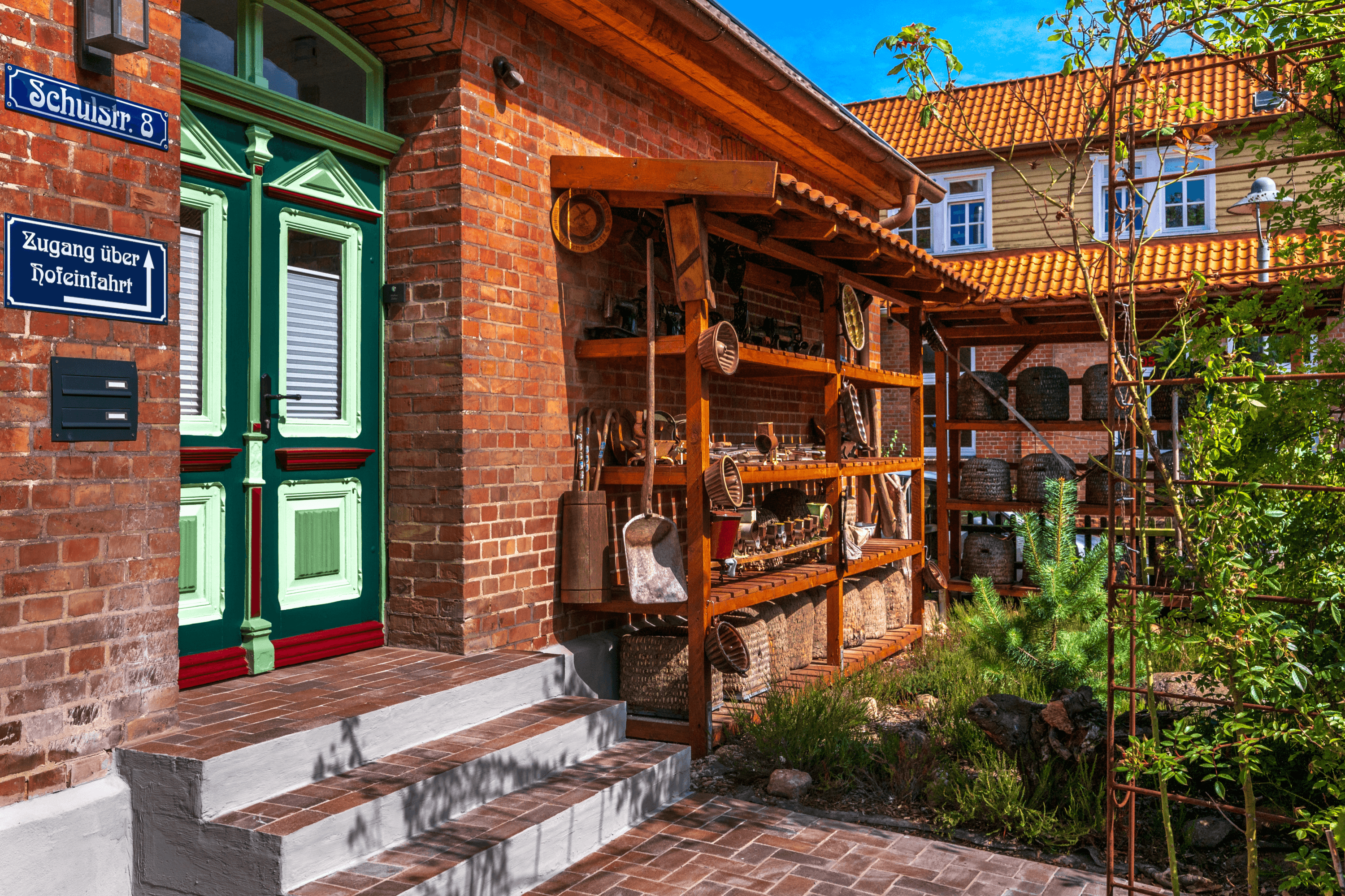 Eingang Ferienwohnung in Müden Örtze