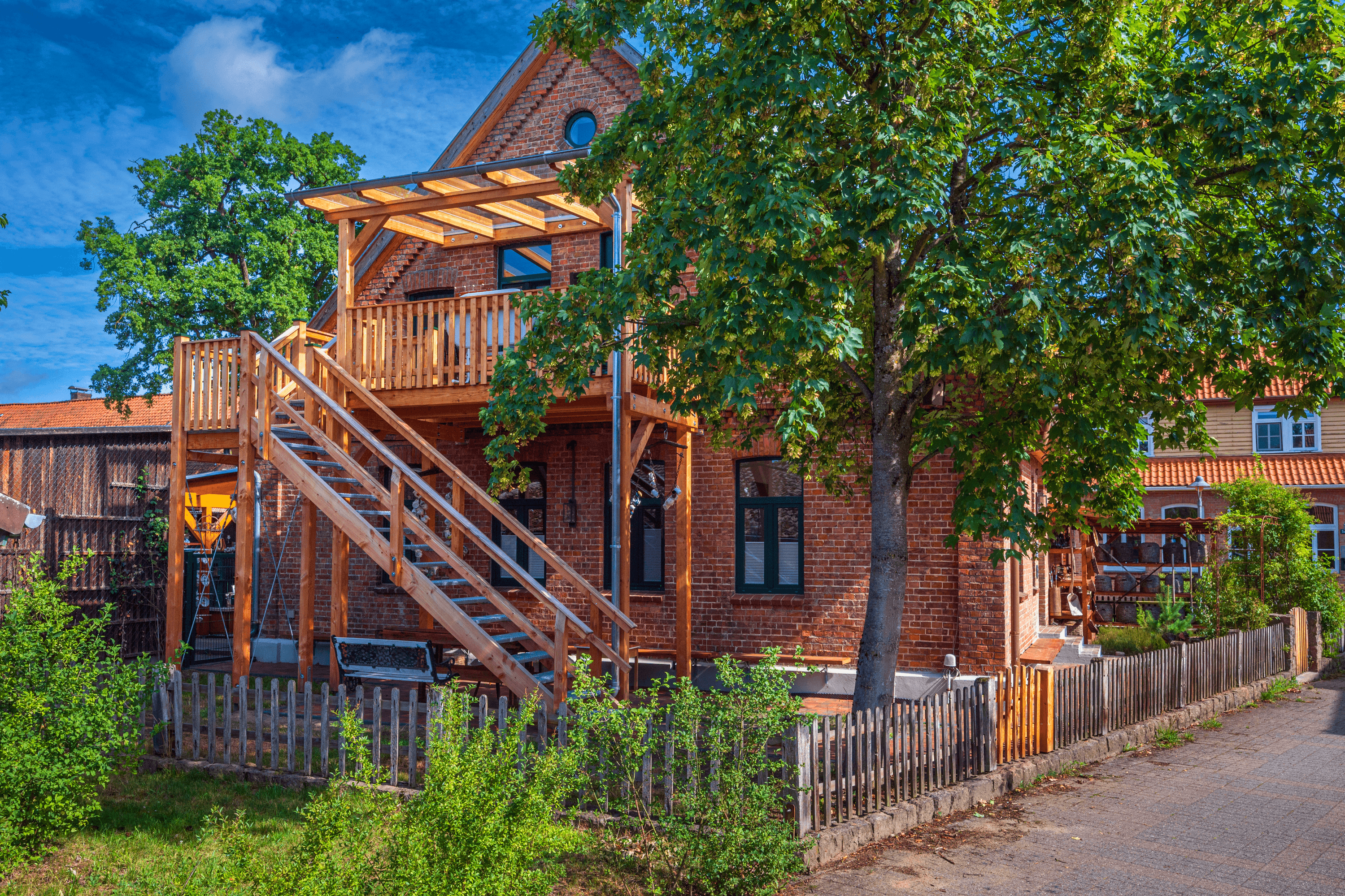 Eingangsbereich Ferienwohnung Schulstraße Müden