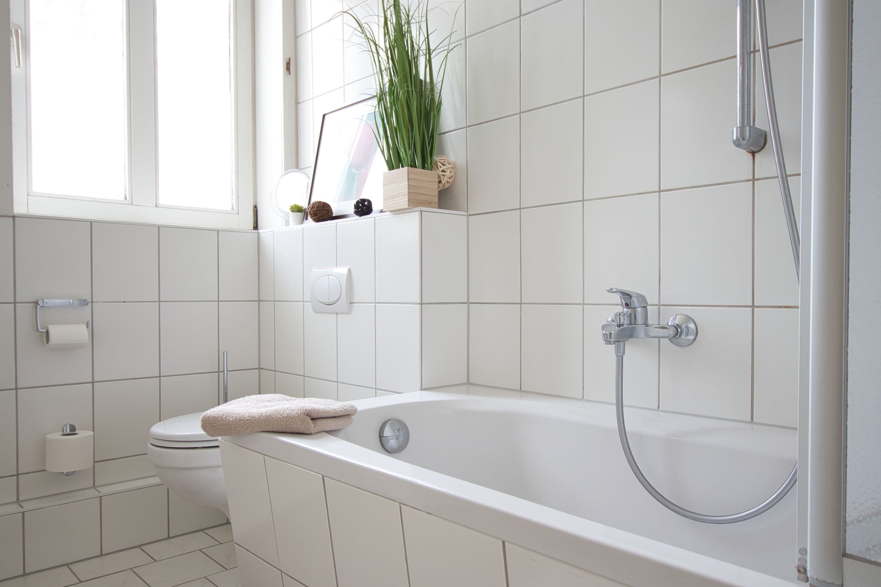 Badezimmer Ferienwohnung 5 Hofgut Beckedorf Hermannsburg