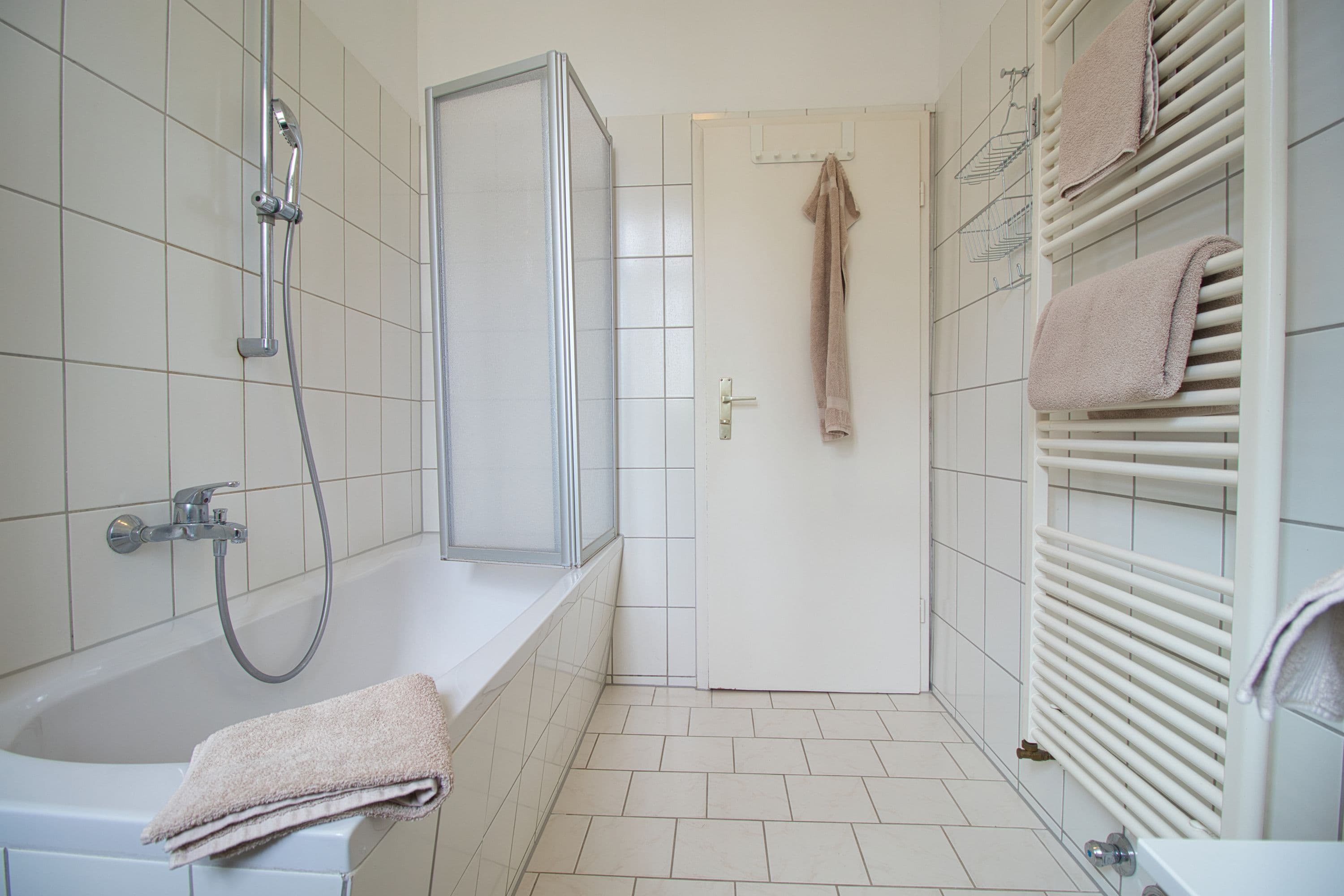 Badezimmer Ferienwohnung 5 Hofgut Beckedorf Hermannsburg