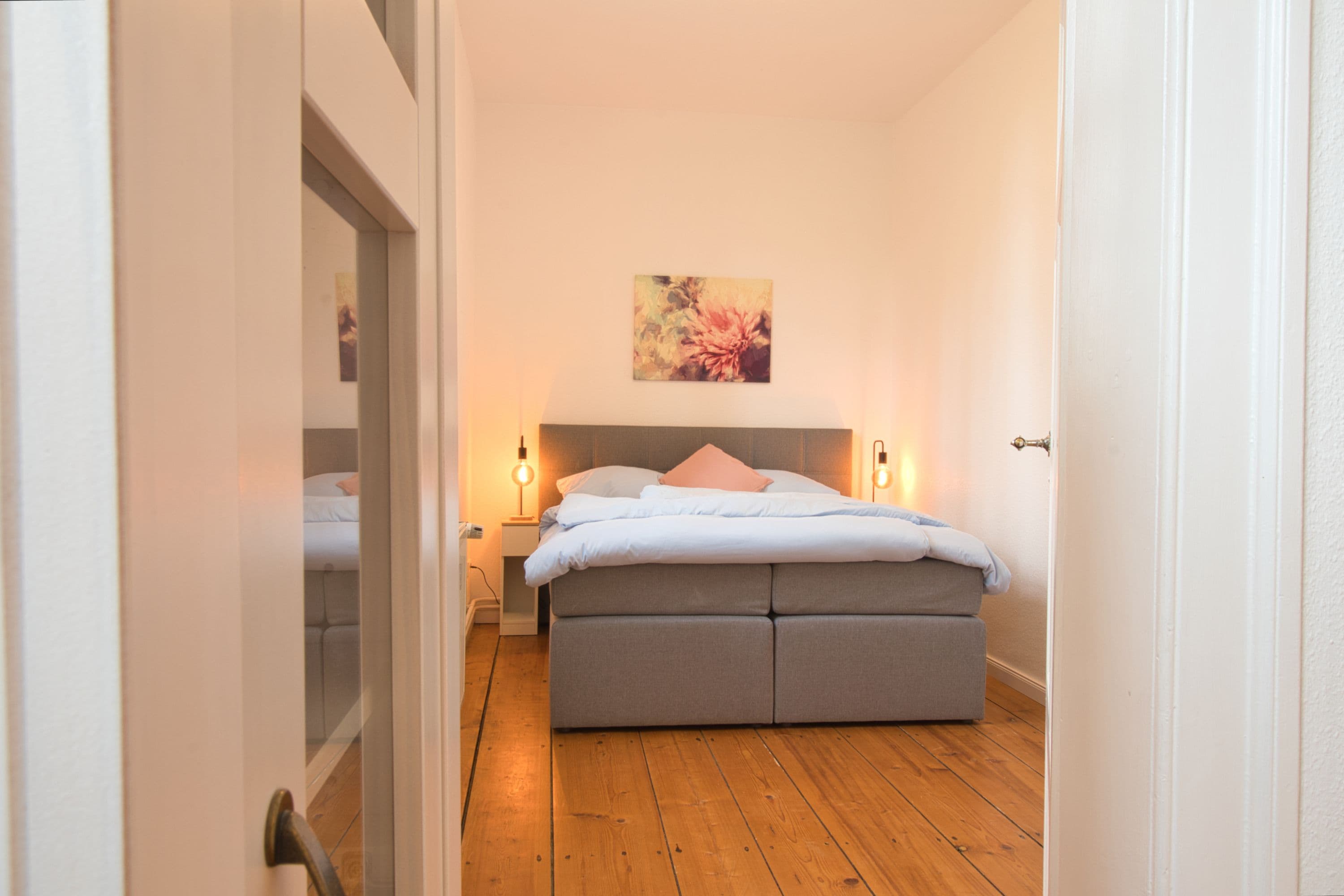 Kleines Schlafzimmer Ferienwohnung 5 Hofgut Beckedorf Hermannsburg