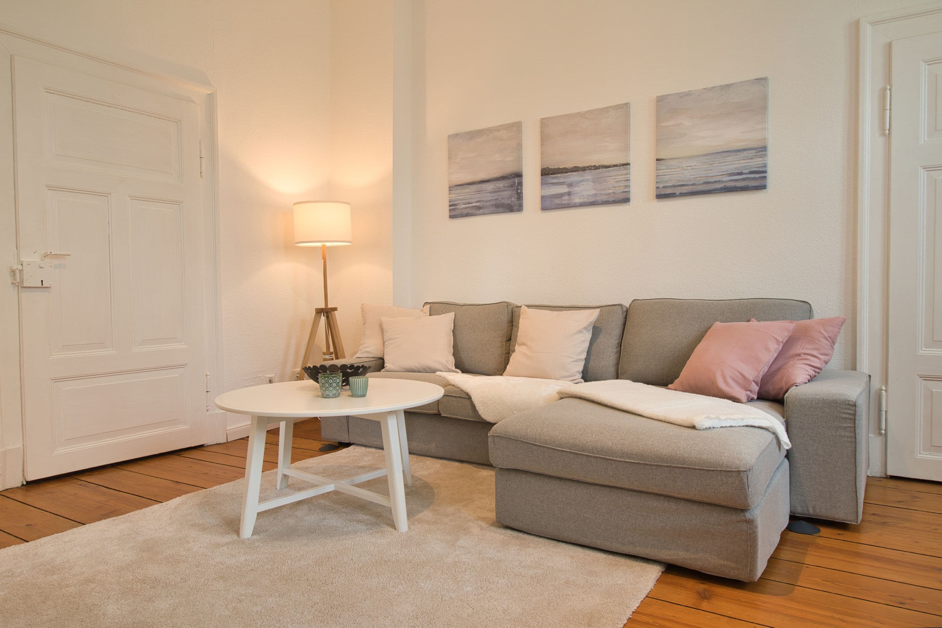 Wohnzimmer Ferienwohnung 5 Hofgut Beckedorf Hermannsburg