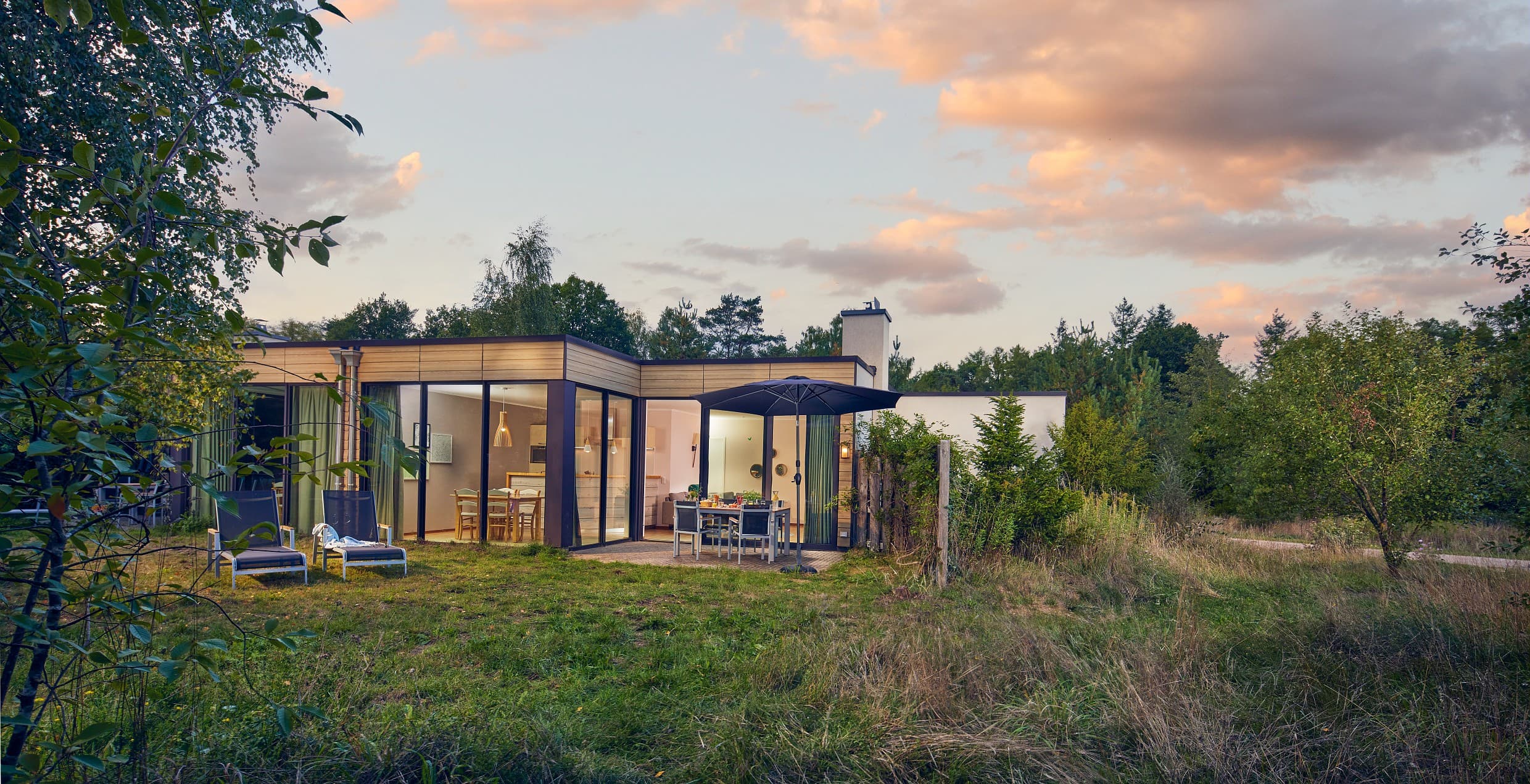 Der Center Parcs Bispinger Heide verfügt über neu renovierte Ferienhäuser