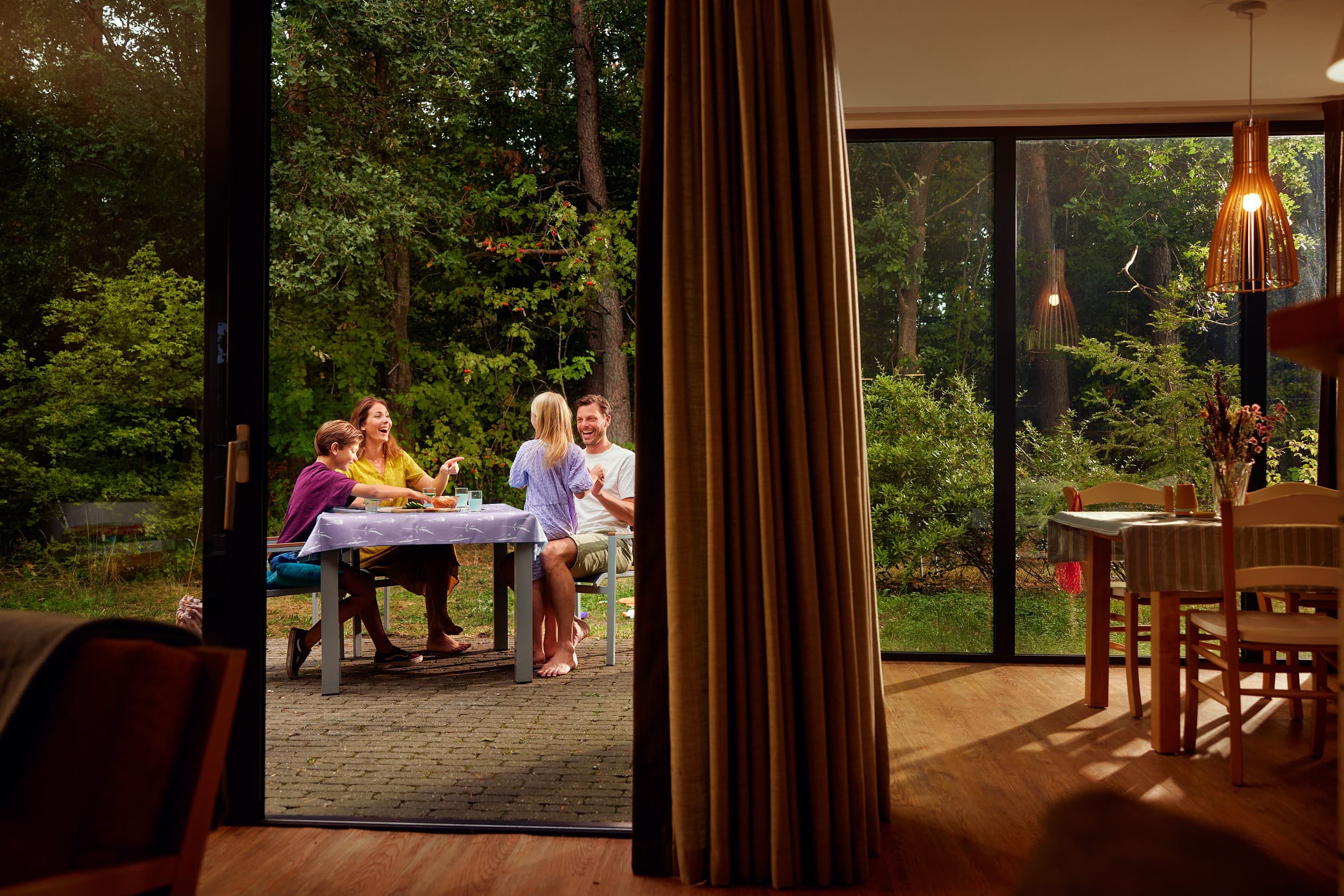 Urlaub für Familien im Ferienhaus des Center Parcs Bispingen