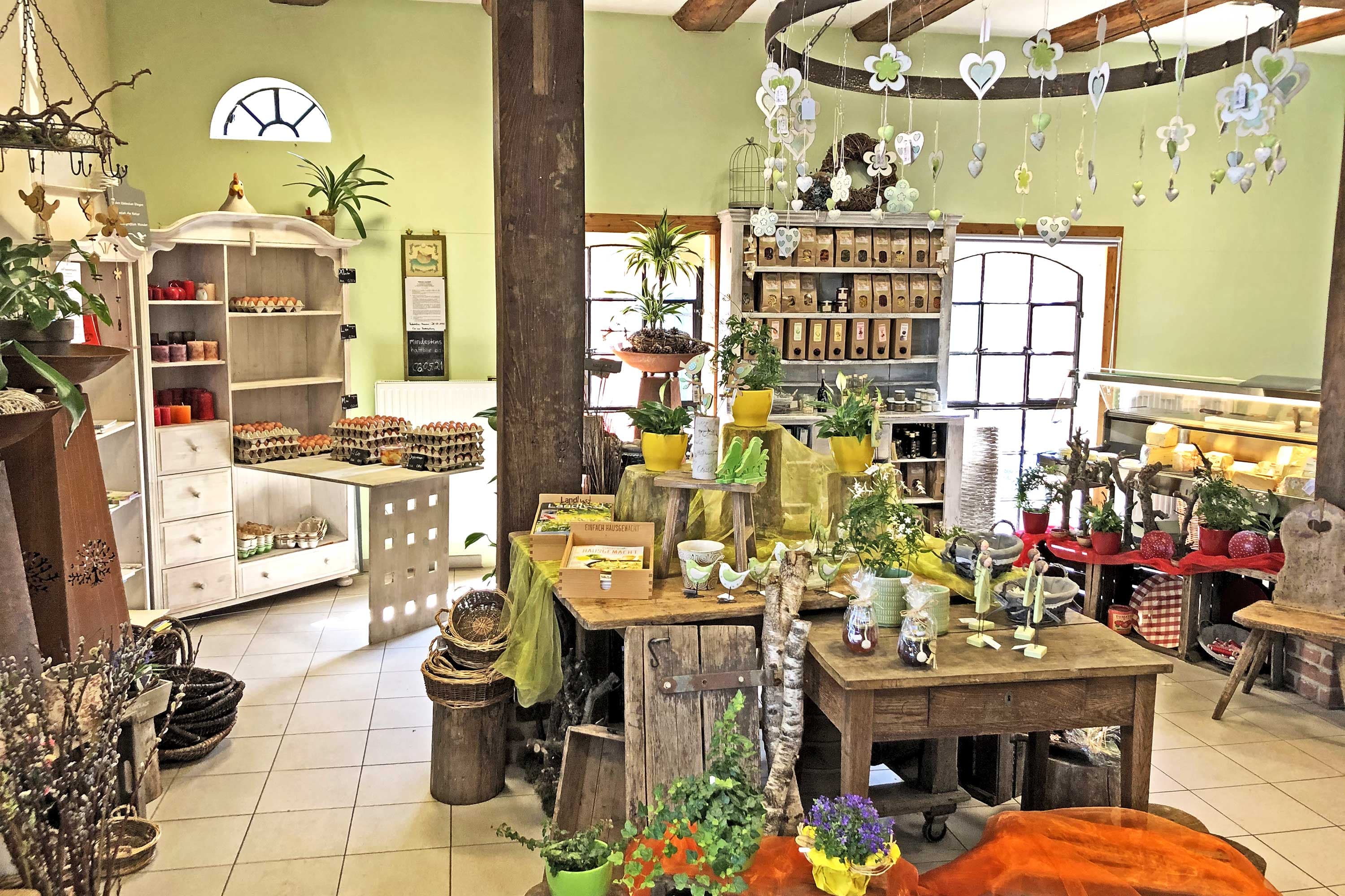 so sieht ein Hofladen in der Lüneburger Heide aus