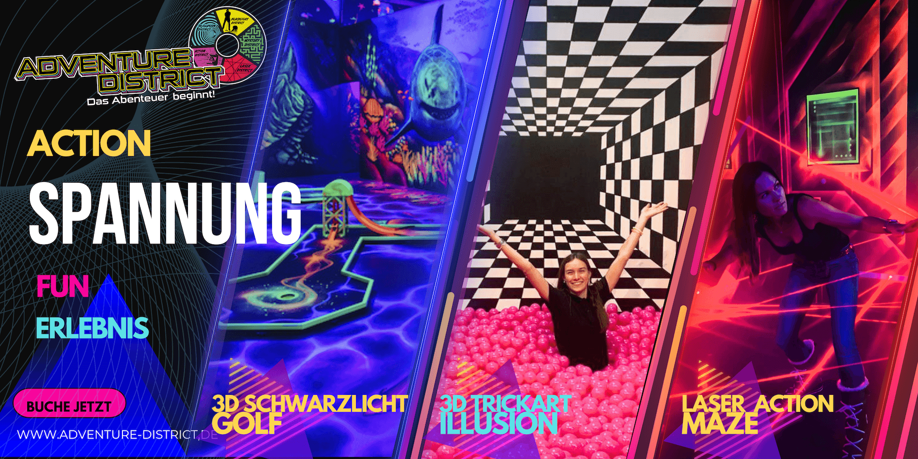 Tolles 3d minigolf im adventure district bispingen an der a7