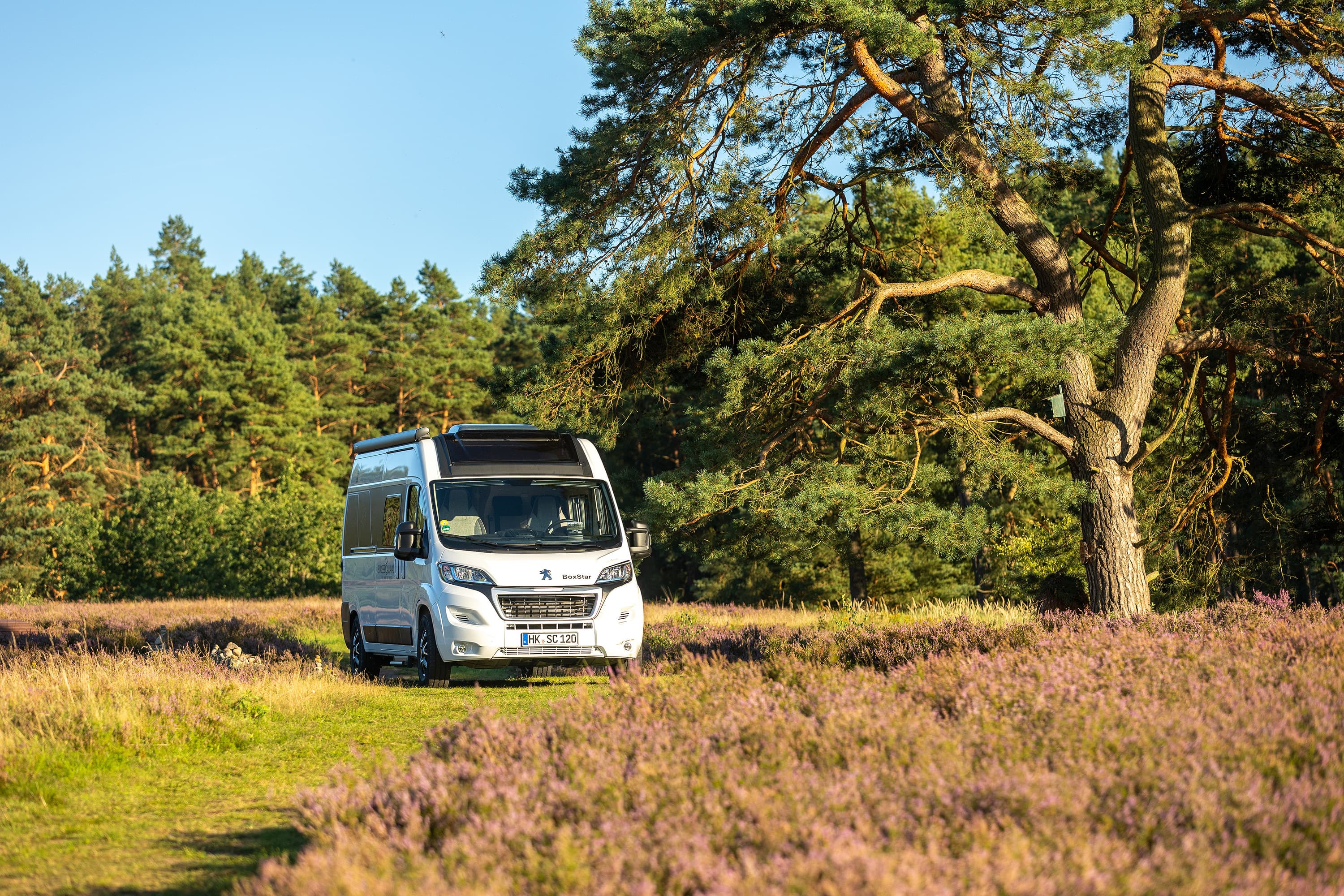 Campingplätze für das Wohnmobil in der Lüneburger Heide