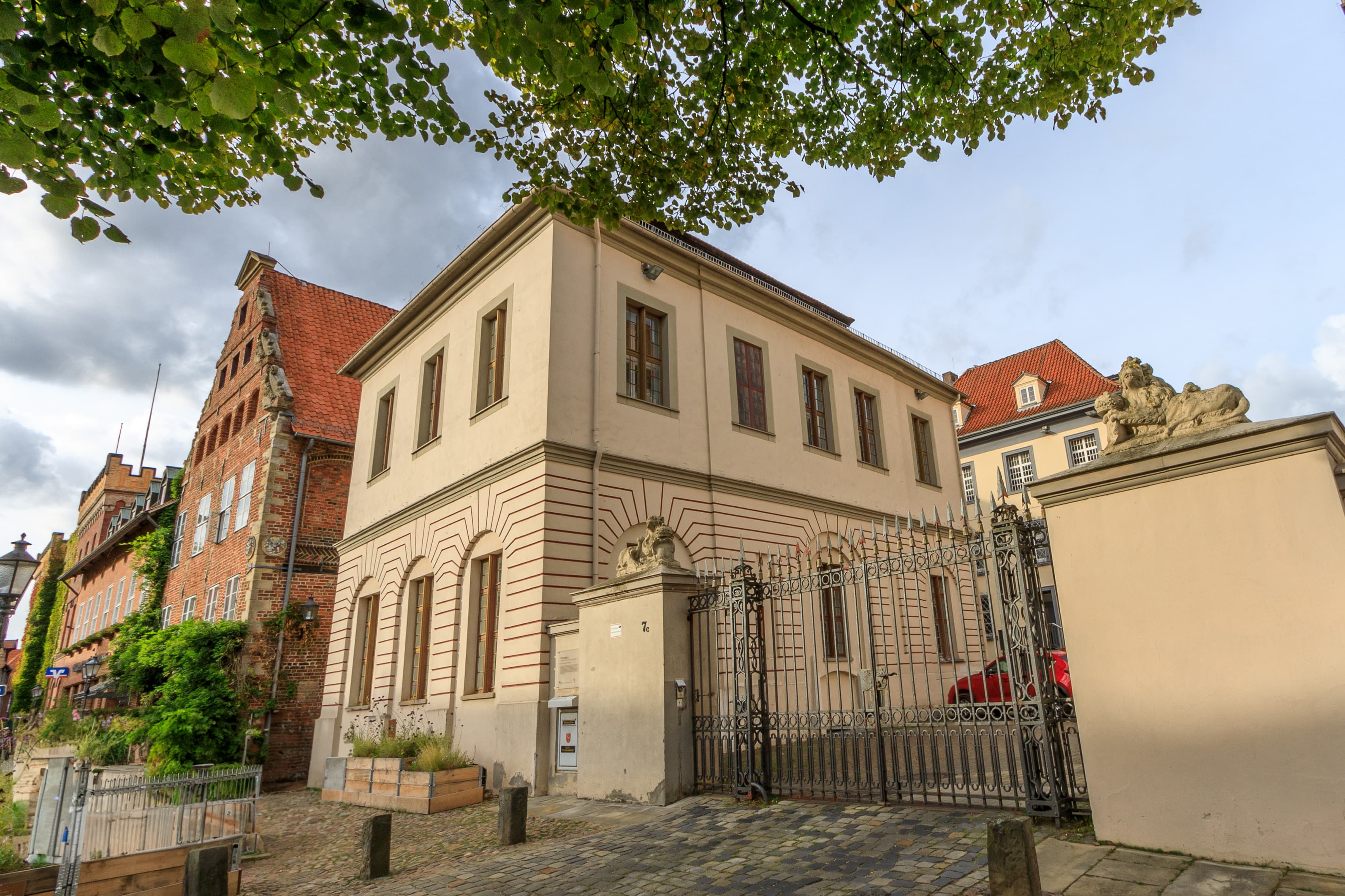 Extra dazu gebaut, das Küchenhaus im Schloss Lüneburg