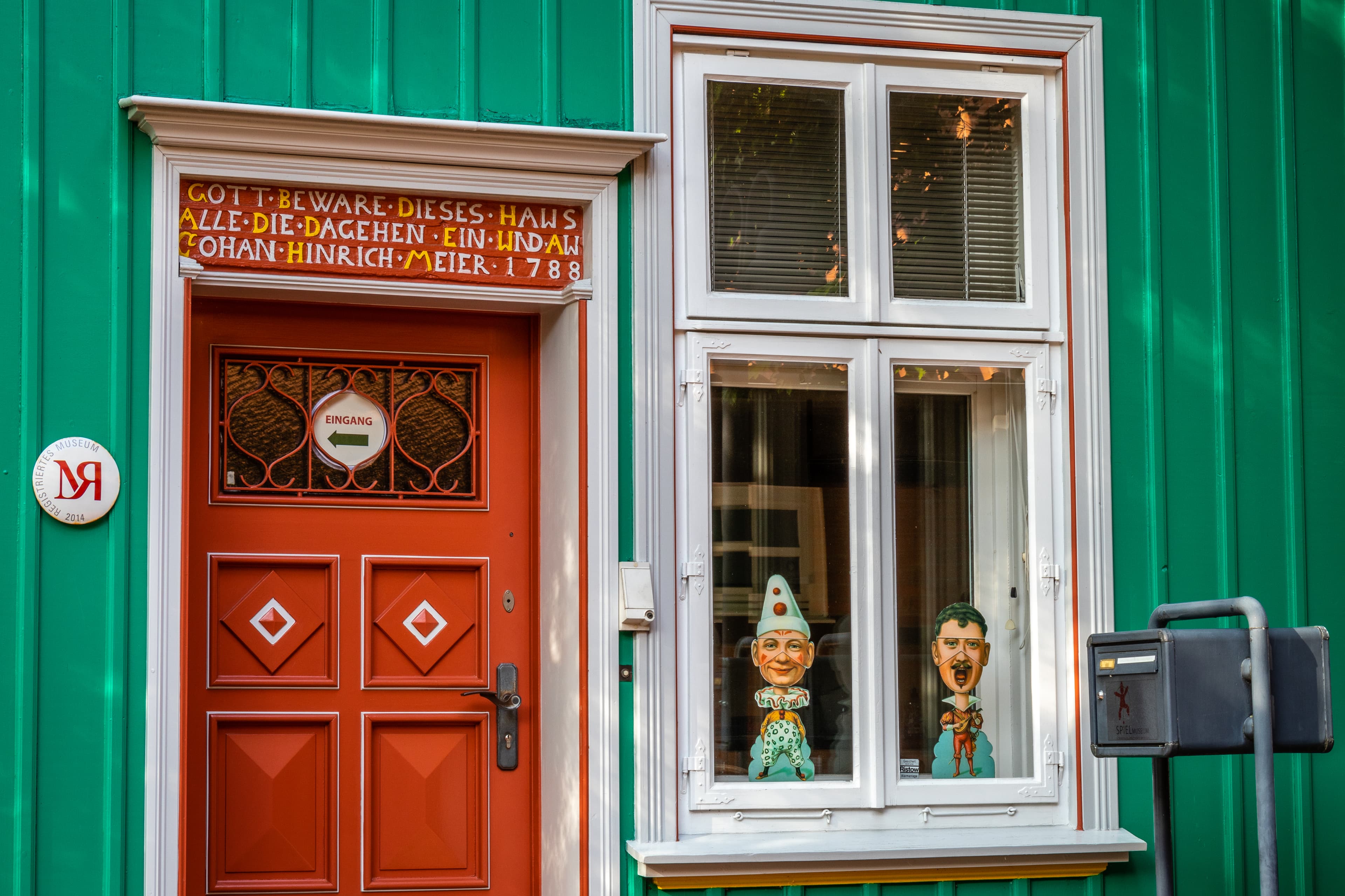 Spielzeugmuseum Soltau Nahaufnahme Aussenansicht