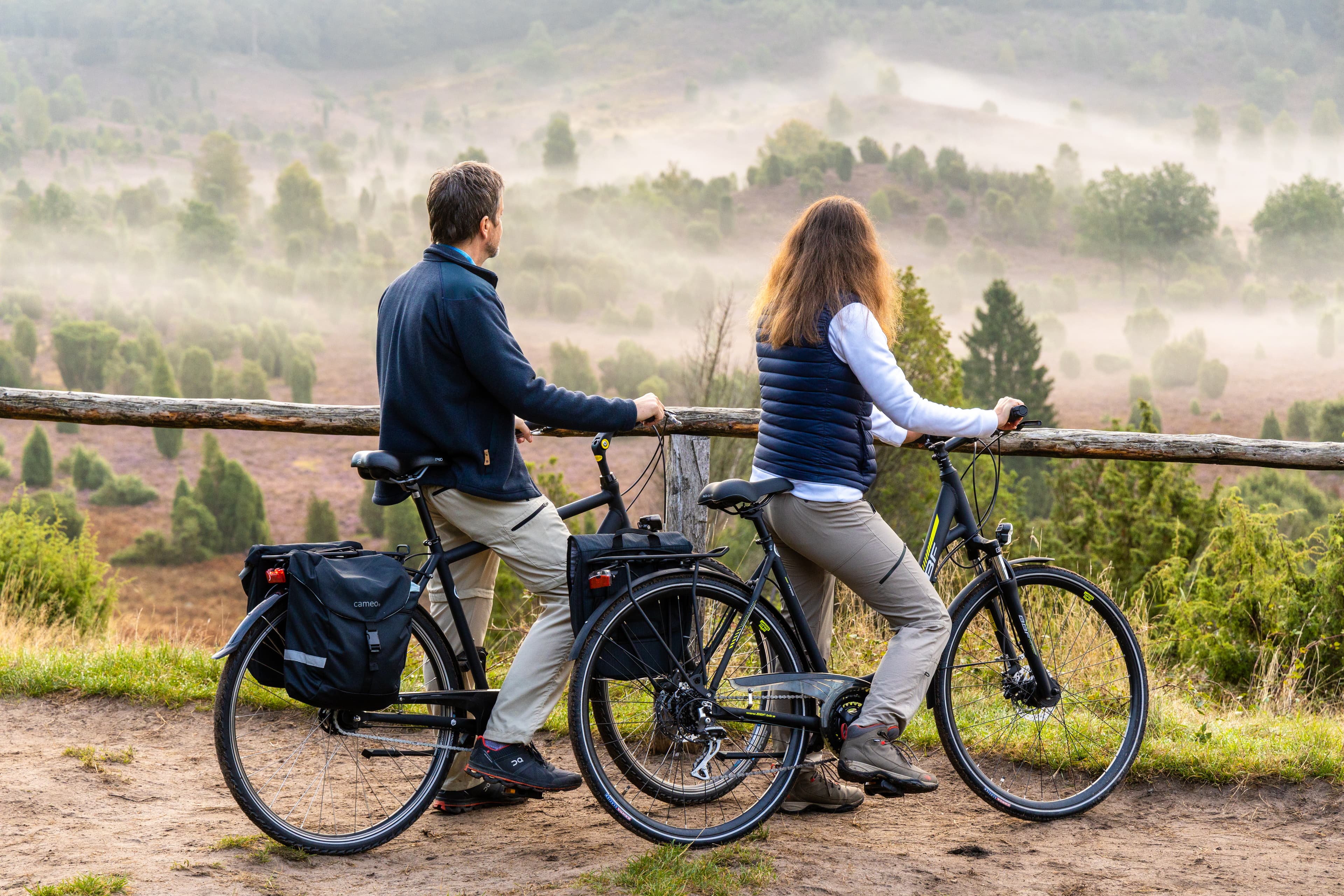 Fahrradfahren in der Lüneburger Heide Kurzurlaub Fahrradverleih